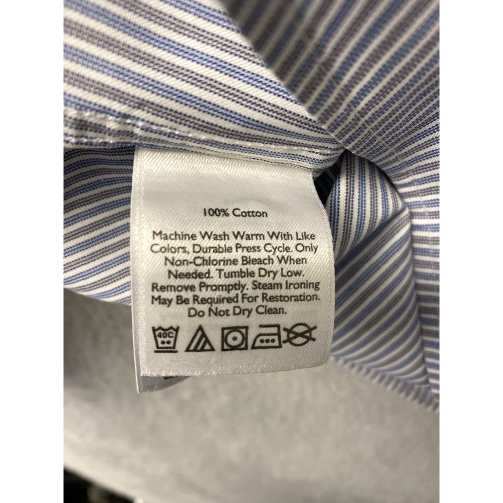 Eddie Bauer VINTAGE Eddie Bauer Men's Button Shirt XLT Gray Striped Casual Workwear 90s Mens Size US XL / EU 56 / 4 - 7 Thumbnail