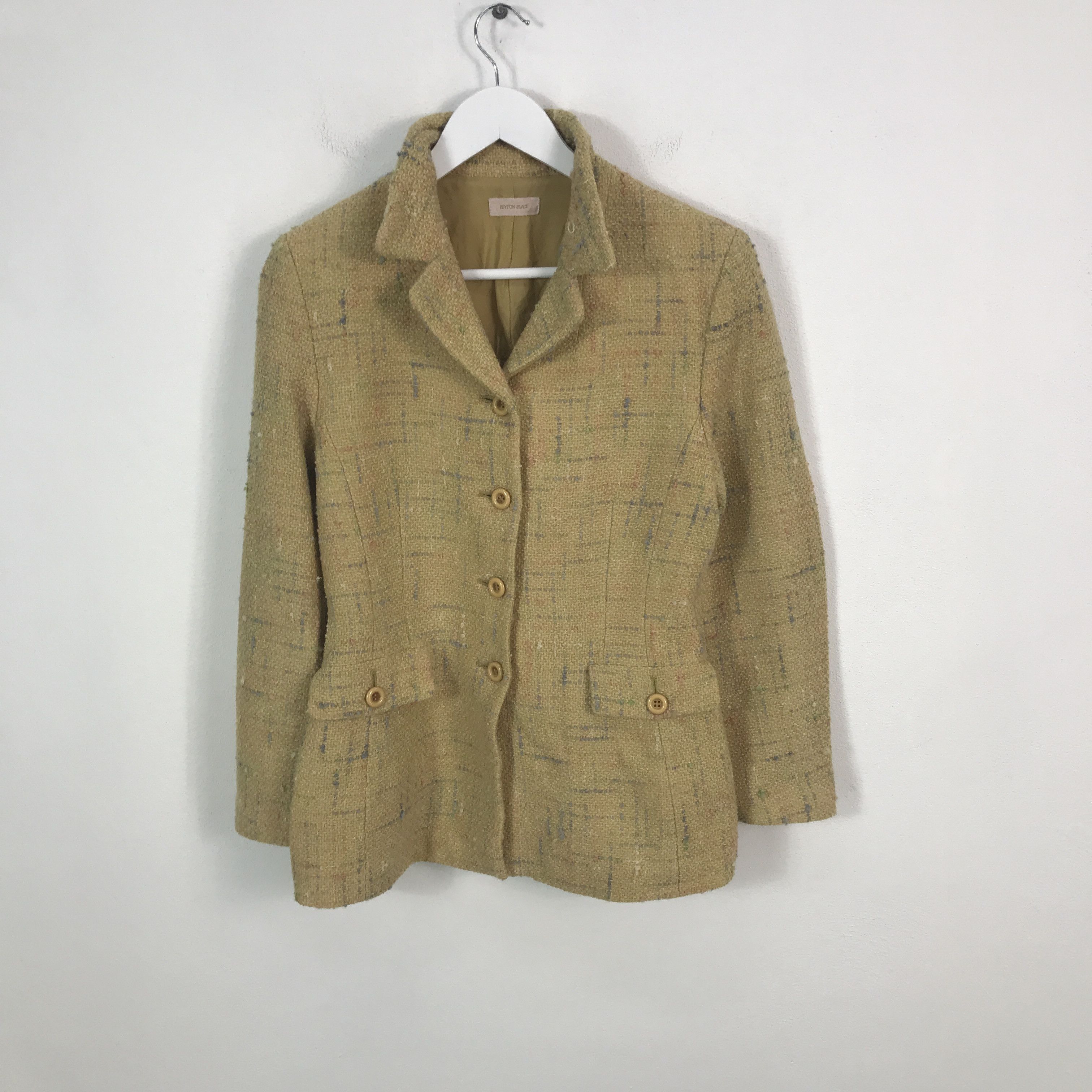 Rare Peyton Place Button Coat Jacket