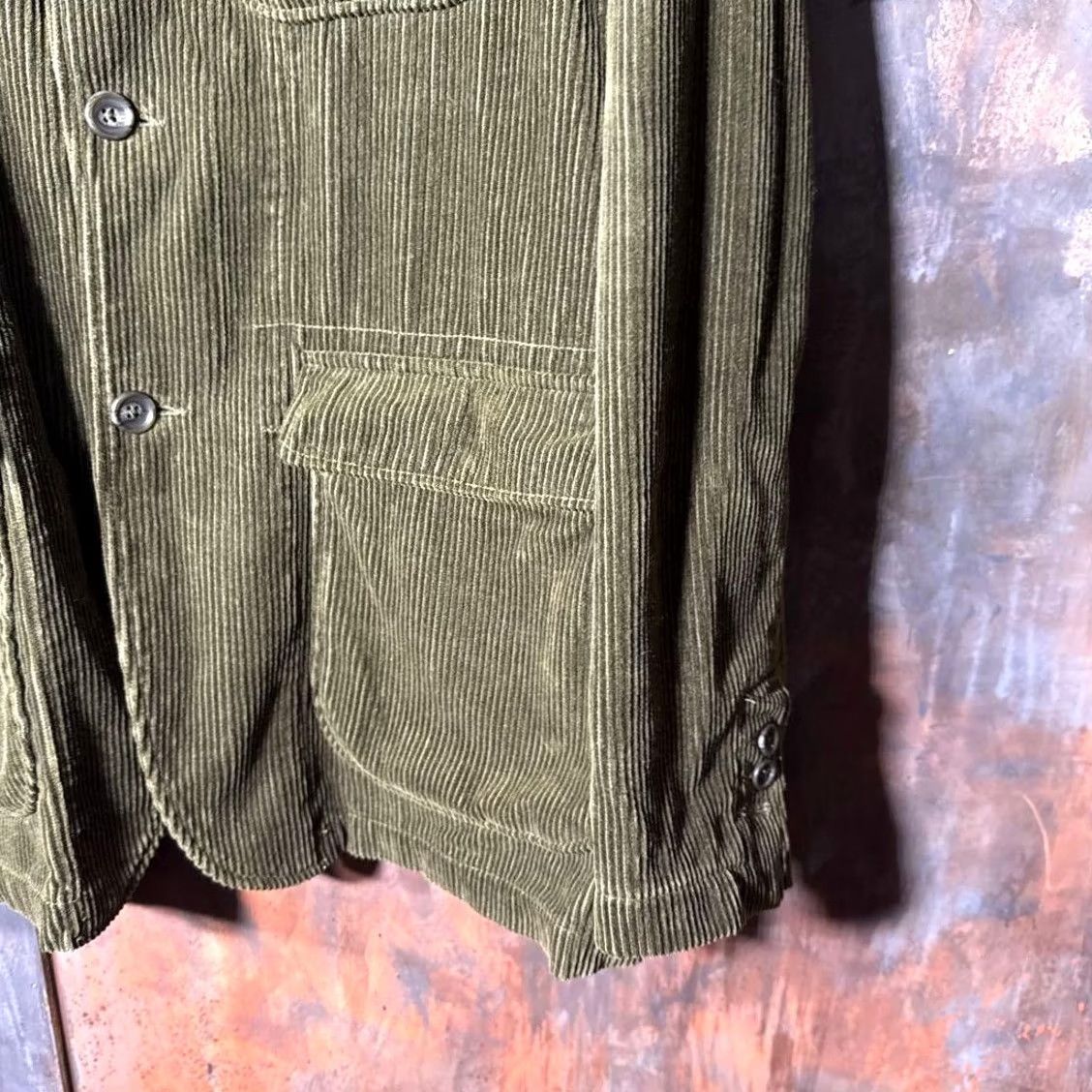 Engineered Garments ENGINEERED GARMENTS LOITER JACKET SIZE L CORDUROY MULTICOLOR MATERIAL USED MEN Size US L / EU 52-54 / 3 - 4 Thumbnail