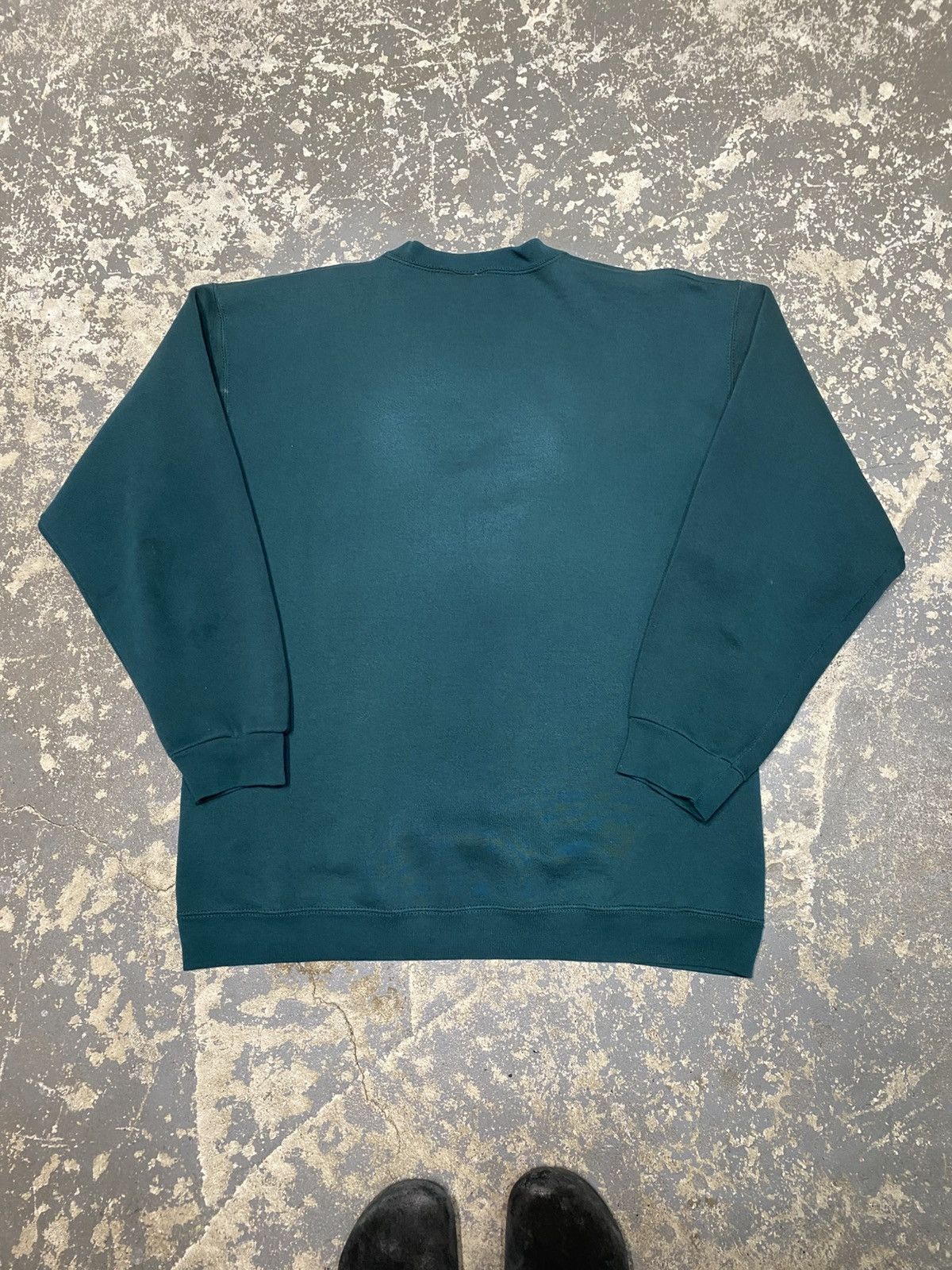 Vintage Vintage Pro Spirit Blank Green Pullover Crewneck Sweatshirt Size US L / EU 52-54 / 3 - 5 Thumbnail