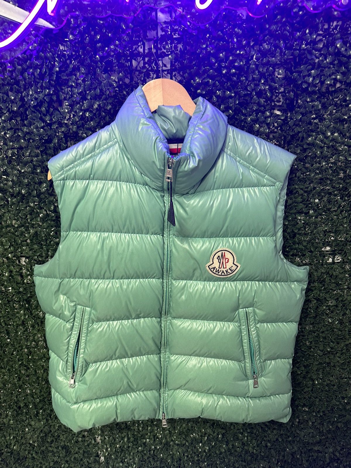 image of Awake Vest Mint in Light Mint, Men's (Size Large)