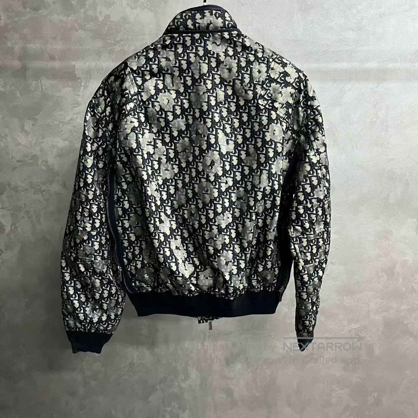 Dior Dior Blue Monogram Zip Long Jacket. Size US M / EU 48-50 / 2 - 5 Thumbnail