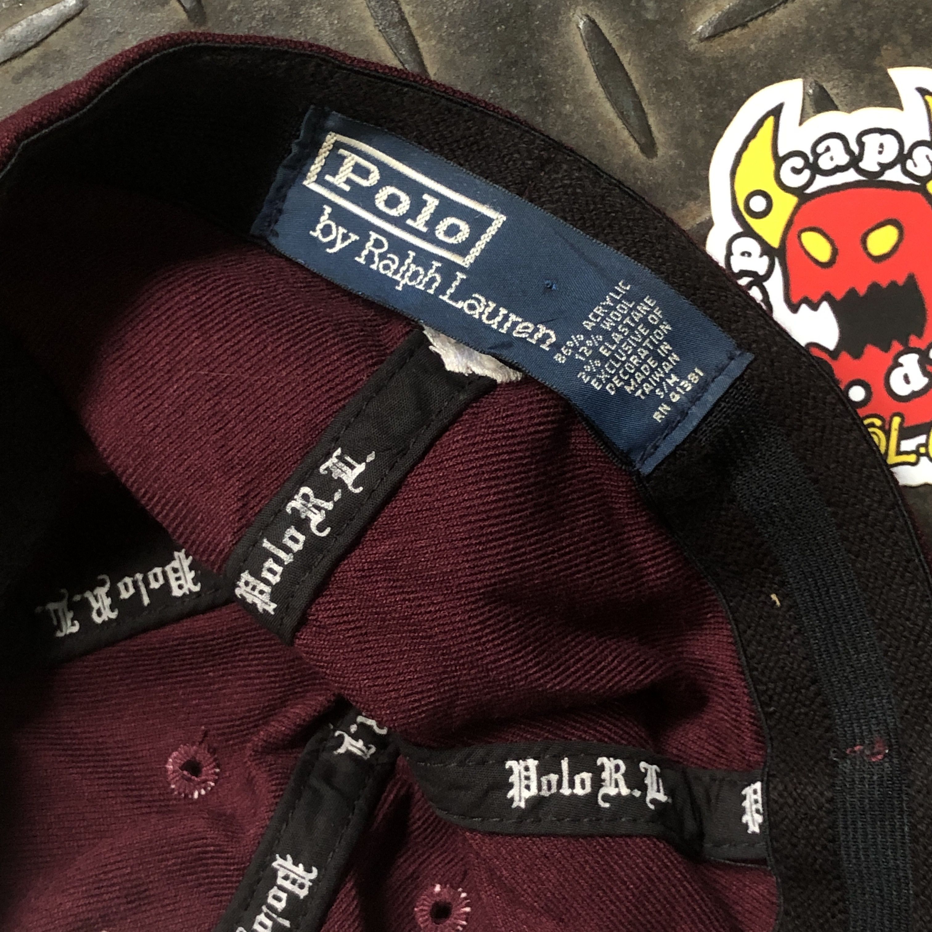 Polo Ralph Lauren 🔥RARE🔥Vintage 80s Polo Ralph Lauren Wool Fitted Size ONE SIZE - 8 Thumbnail