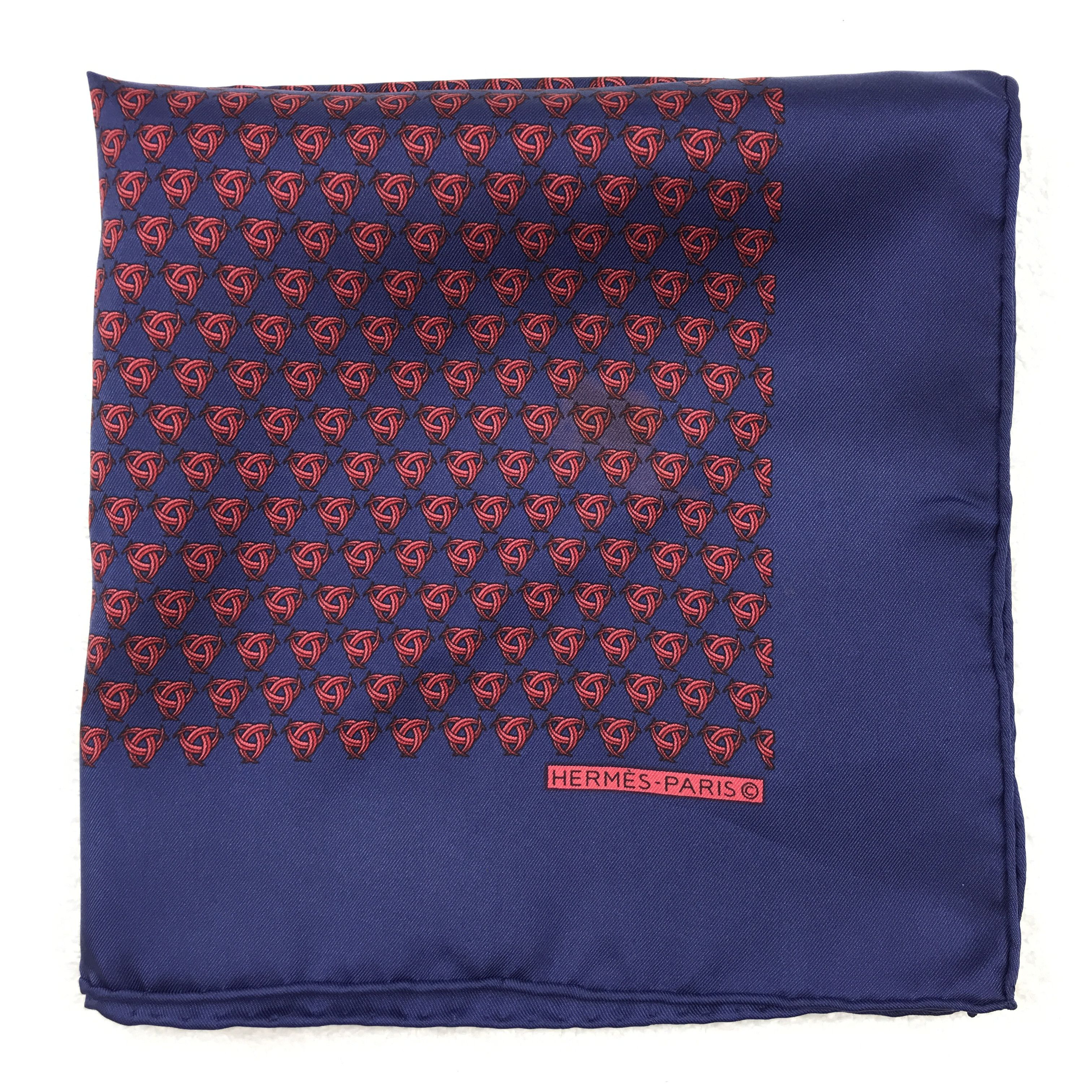 Hermes × Vintage Vintage Hermes Bandana Neckerchief Handkerchief Size ONE SIZE - 2 Thumbnail