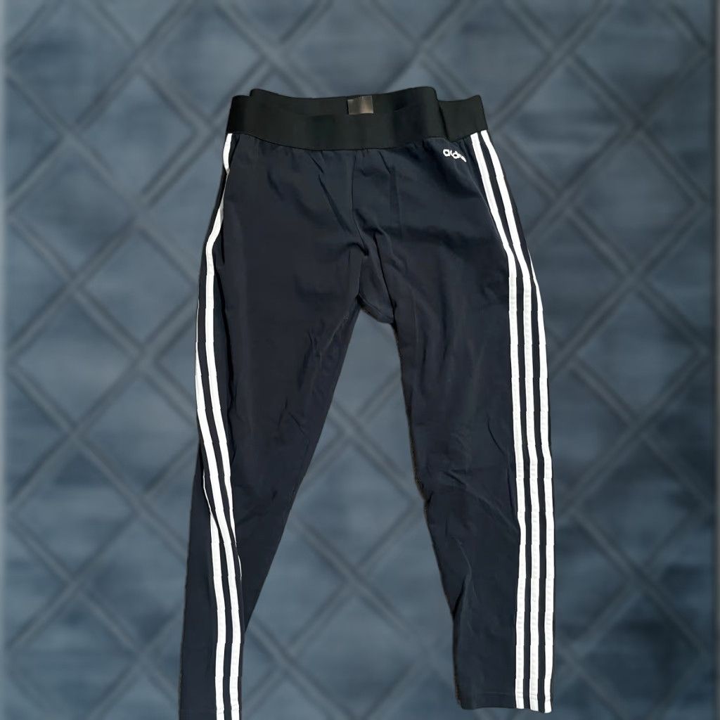 Adidas Adidas Pants Womens XL Base Layer Navy Compression Leggings Running Size 40" / US 18 - 1 Thumbnail
