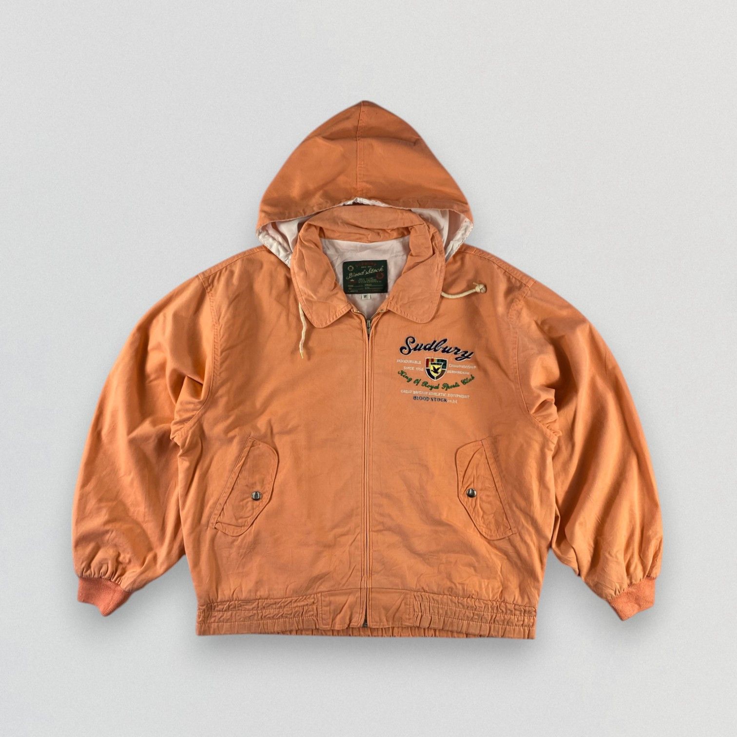 Japanese Brand Vintage Japanese Brand Blood Stock Bomber Jacket Size US L / EU 52-54 / 3 - 1 Thumbnail