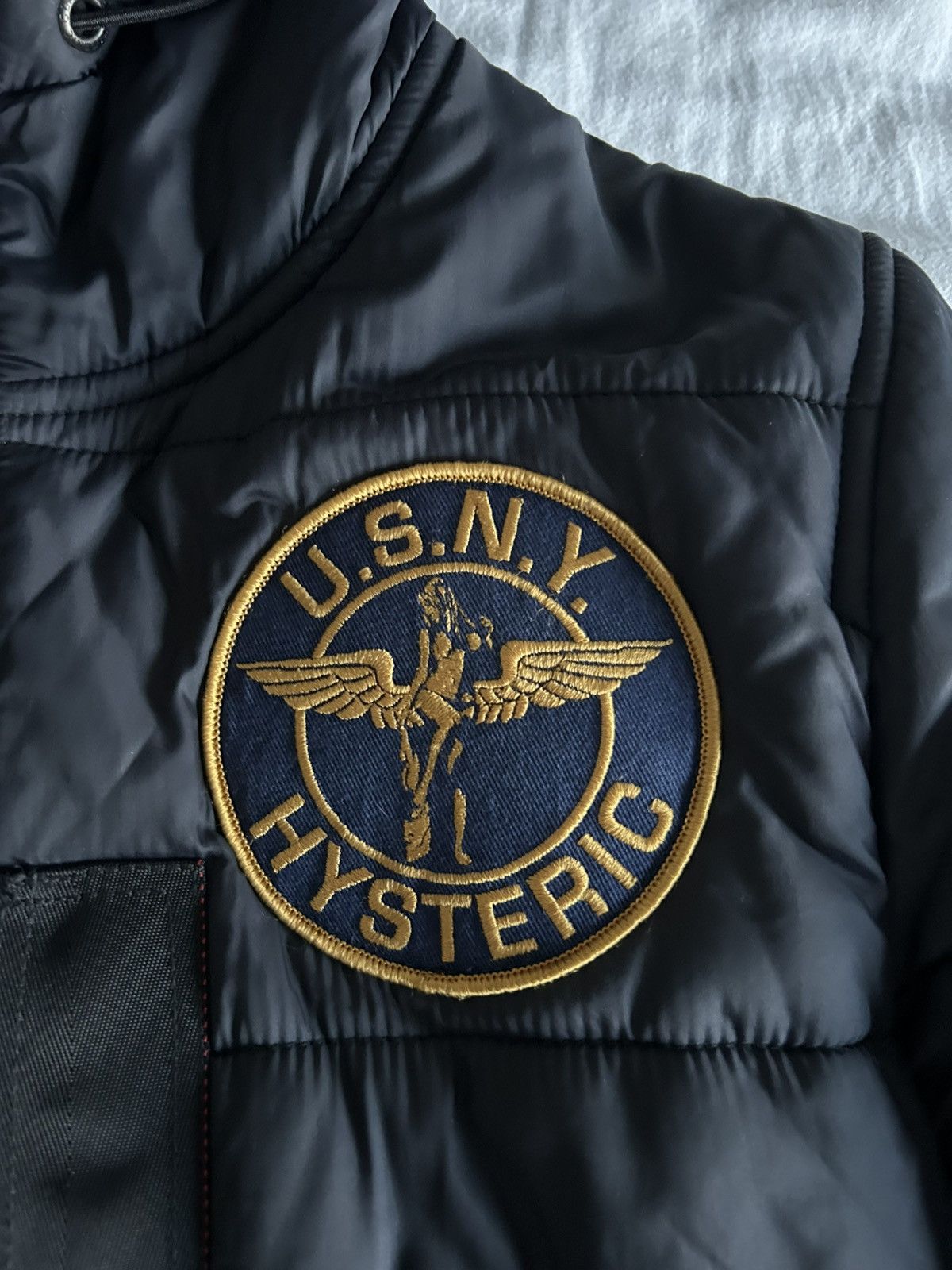 Hysteric Glamour × Japanese Brand × Vintage RARE Hysteric glamour patchwork jacket Size US S / EU 44-46 / 1 - 3 Thumbnail