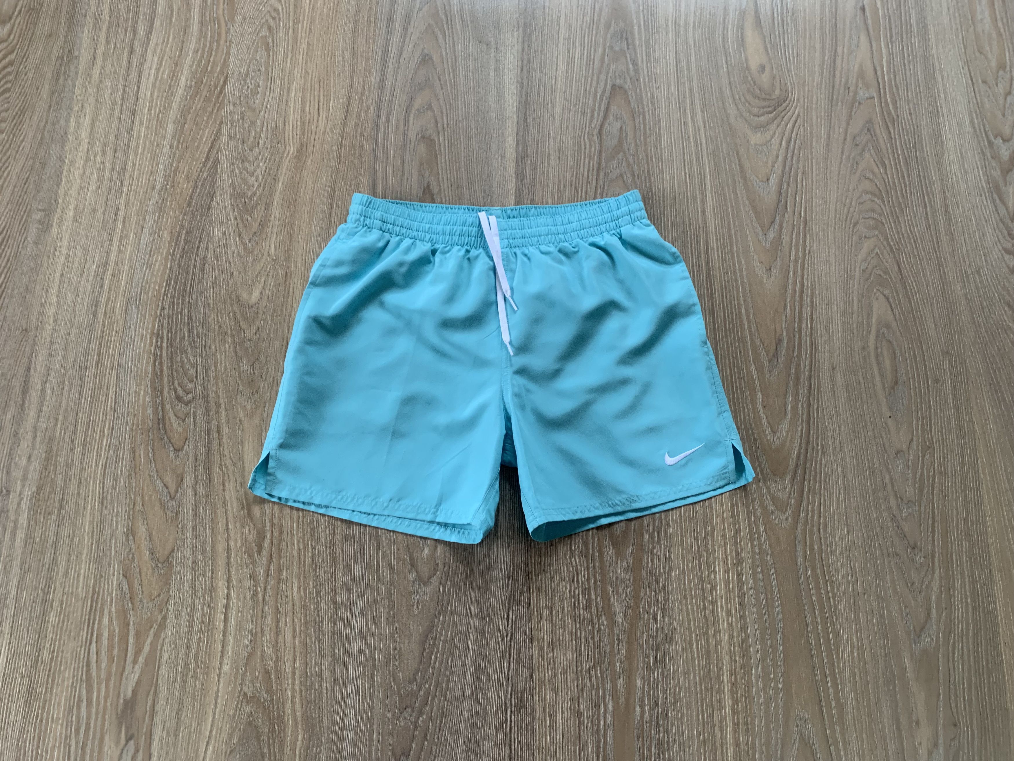 Nike Nike Mens Beach Swim Shorts Turquoise Size US 32 / EU 48 - 1 Thumbnail