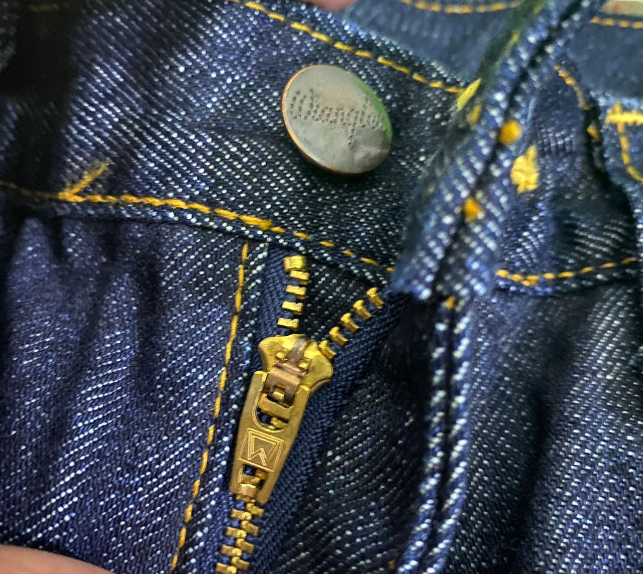 Vintage 💥BEST OFFER💥VINTAGE WRANGLER FLARE DENIM JEANS Size US 32 / EU 48 - 7 Thumbnail