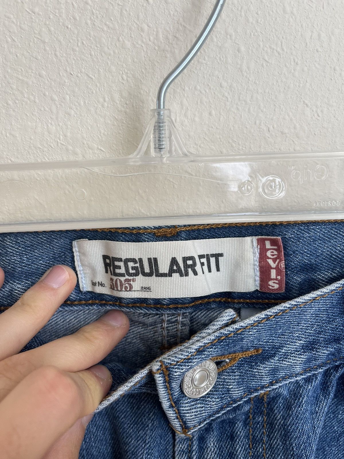 Levi's Levis 505 Medium Wash Denim Size US 32 / EU 48 - 3 Thumbnail