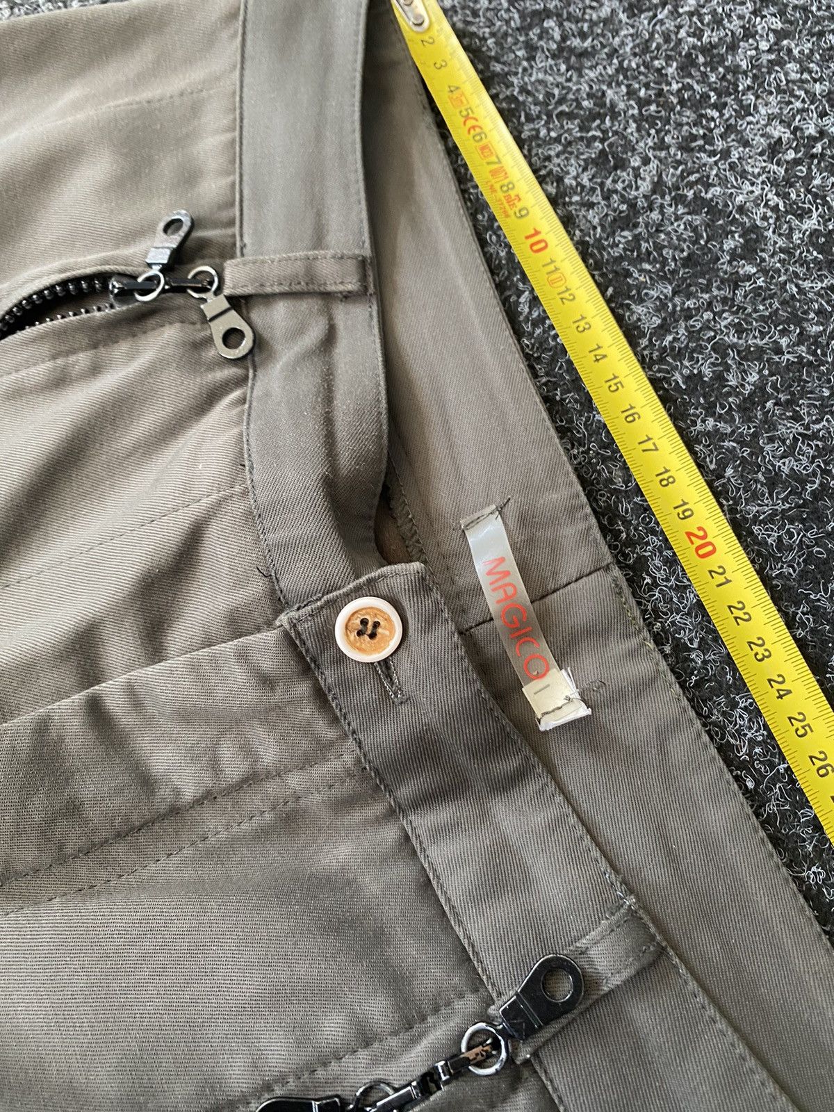 20471120 × If Six Was Nine × Japanese Brand 🔥Opium Punk Zipper Multipocket Womens Pants Gothic Japanese Size 30" / US 8 / IT 44 - 6 Thumbnail