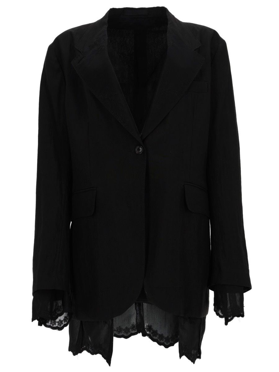 Our Legacy OUR LEGACY REVERSIBLE BLAZER - BLACK (EU 36) Size XS / US 0-2 / IT 36-38 - 1 Thumbnail
