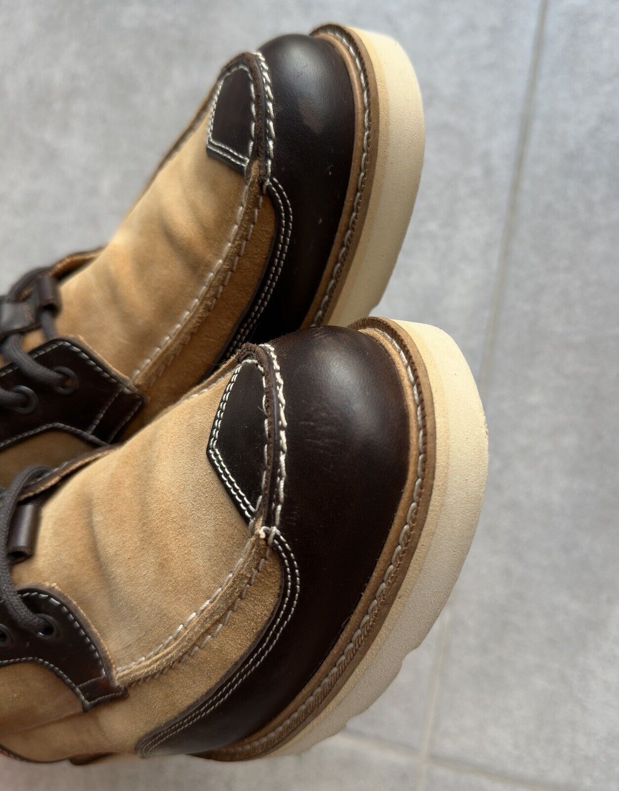 Paul Smith Paul Smith Mens Vibram Morflex Suede Leather Boots size UK-9 Size US 10 / EU 43 - 14 Thumbnail