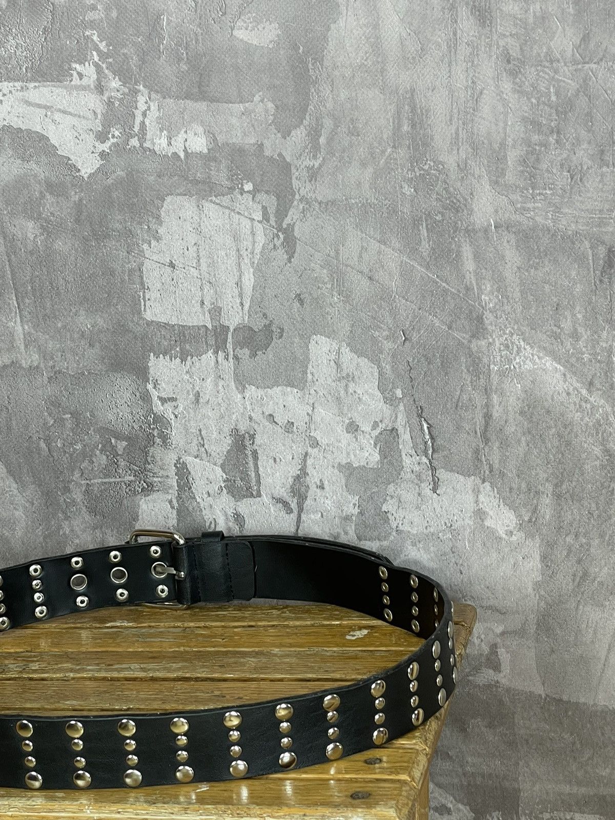 Japanese Brand × Vintage Crazy Rhinestones Y2k Vintage Grunge Distressed Punk Belt Size ONE SIZE - 7 Thumbnail