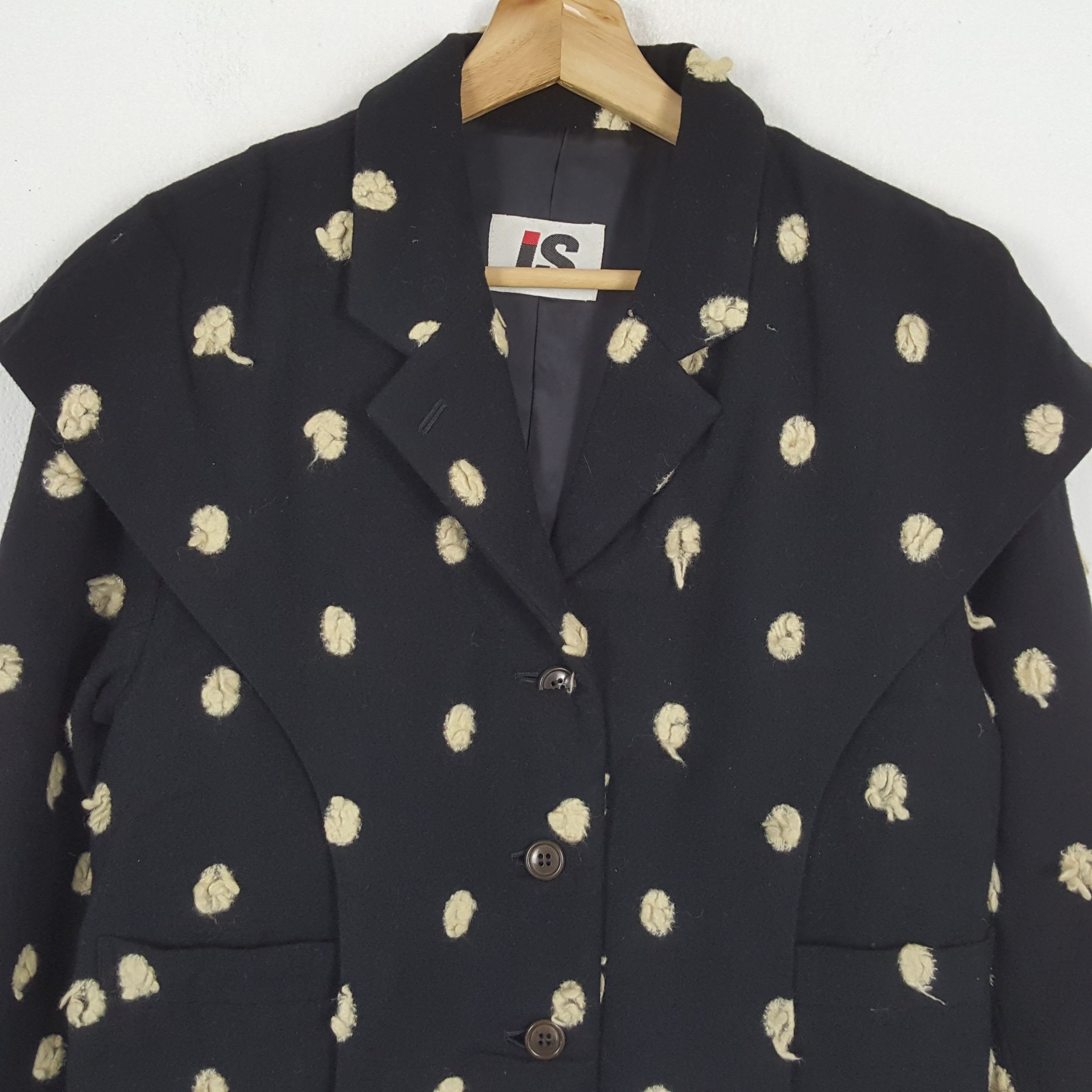 Issey Miyake × Japanese Brand × Vintage Vintage I.S. by Issey Miyake Japanese Fashion Brand Blazers Size S / US 4 / IT 40 - 2 Thumbnail