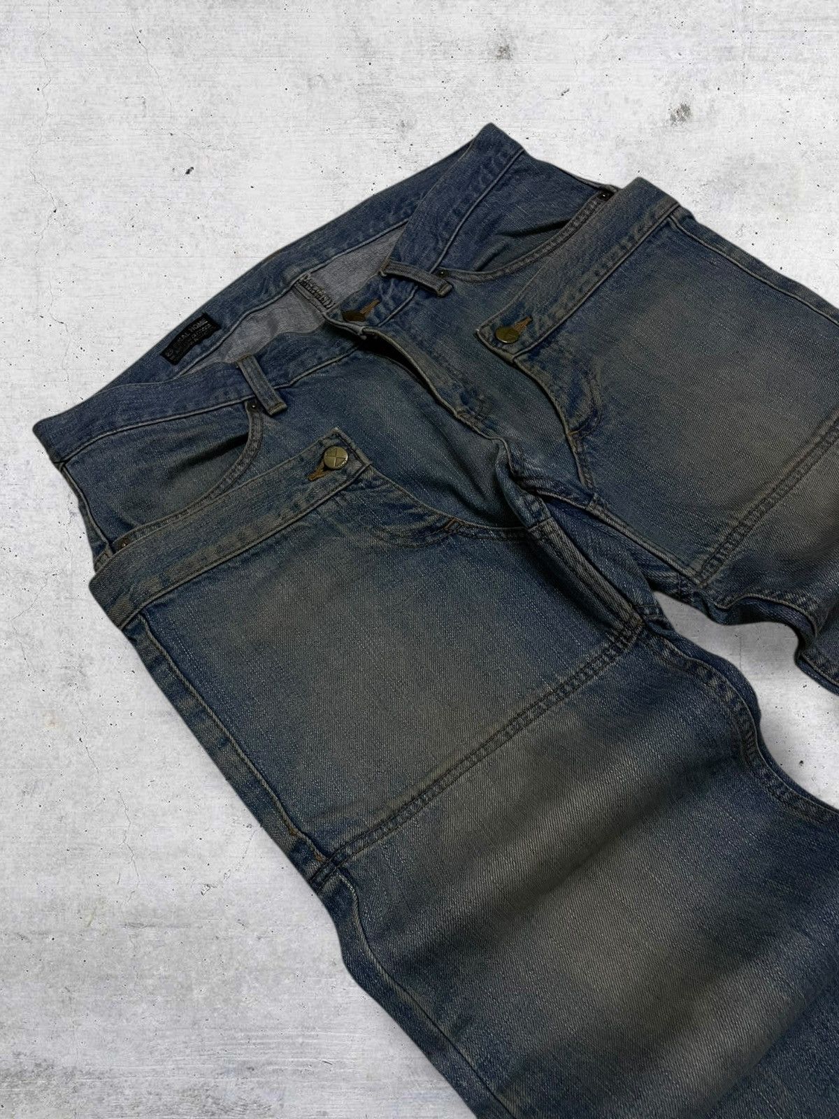 Final Home VINTATE FINAL HOME JAPAN DESIGNER ARCHIVE DOUBLE WAIST DENIM Size US 33 - 7 Thumbnail