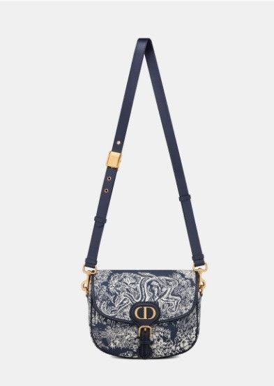 Dior o1w1db10924 Size: OS / Medium Bobby Bag in Blue Size ONE SIZE - 4 Thumbnail