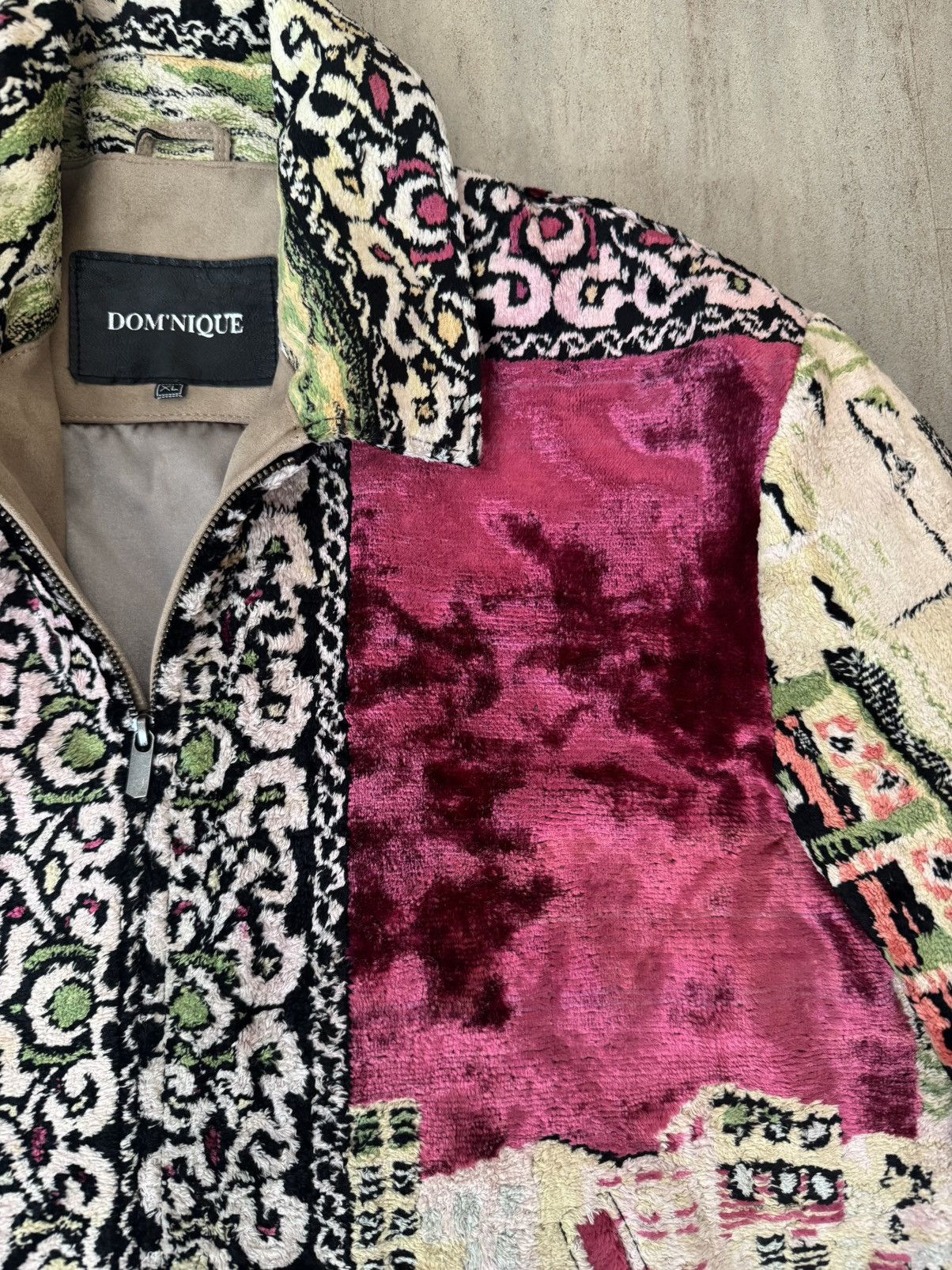 Other DOM’NIQUE “Velvet Skyline” Turkish Textile Work Jacket: Size US XL / EU 56 / 4 - 5 Thumbnail