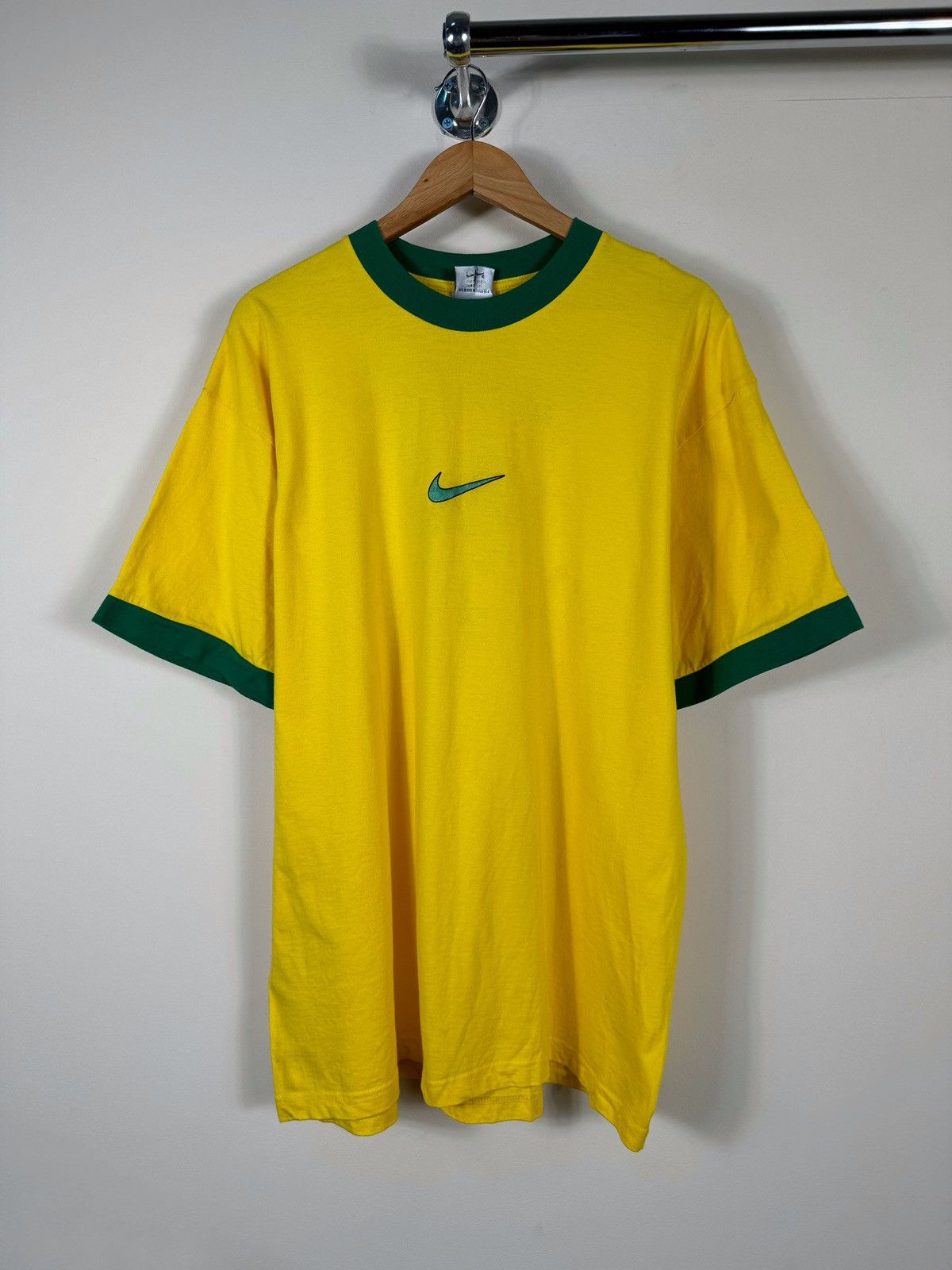 Nike × Vintage Nike 90ʼs Ronaldo #9 vintage t shirt Size US XL / EU 56 / 4 - 2 Thumbnail