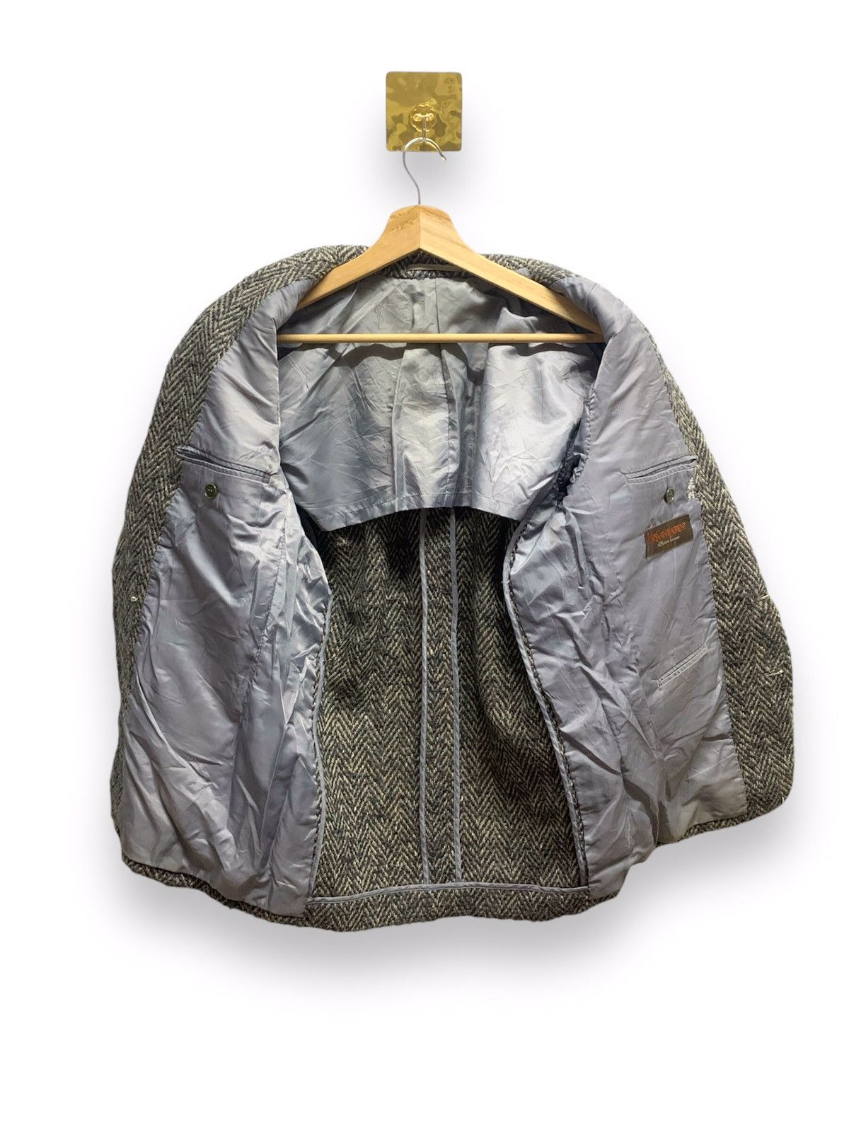 Vintage × Yves Saint Laurent Vintage 90s YvesSaintLaurent Blazzer Wool Size US L / EU 52-54 / 3 - 12 Thumbnail