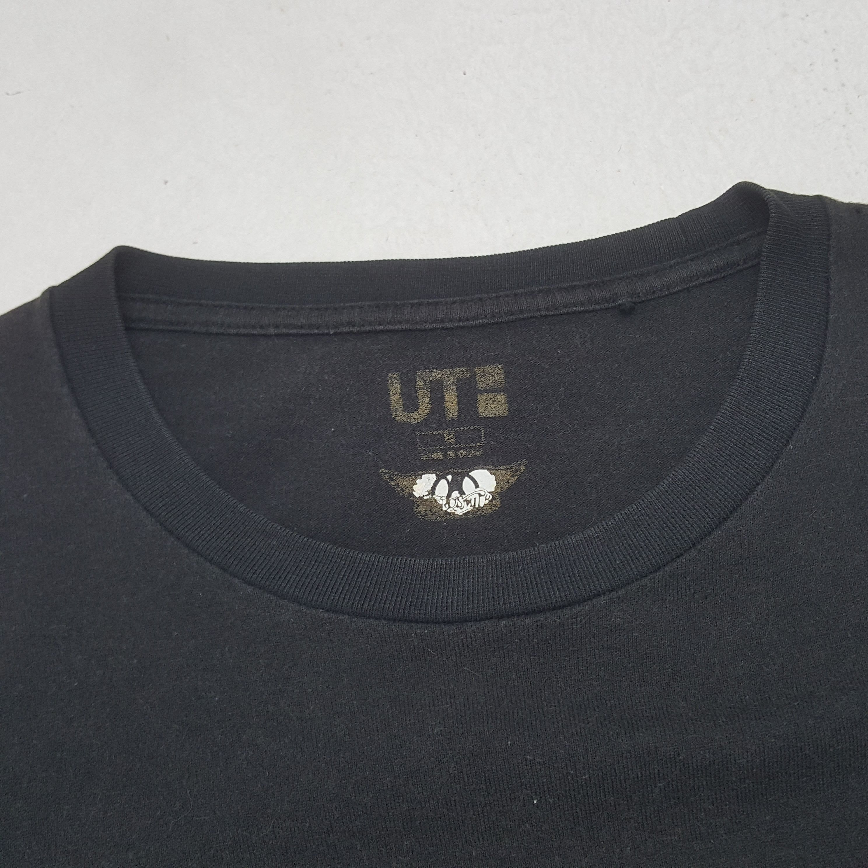 Band Tees Vintage UNIQLO X Aerosmith American Rock Band Tshirt Size US M / EU 48-50 / 2 - 4 Thumbnail