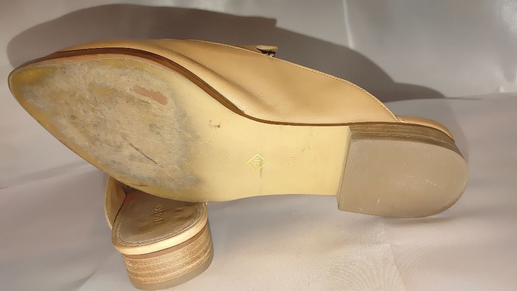 Halo Halogen Leather Slides Size 9M Size US 9 / IT 39 - 8 Thumbnail