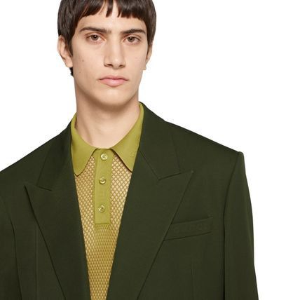 Gucci o1loc1c1125 824153 Double Breasted Light Wool Jacket Size US S / EU 44-46 / 1 - 5 Thumbnail
