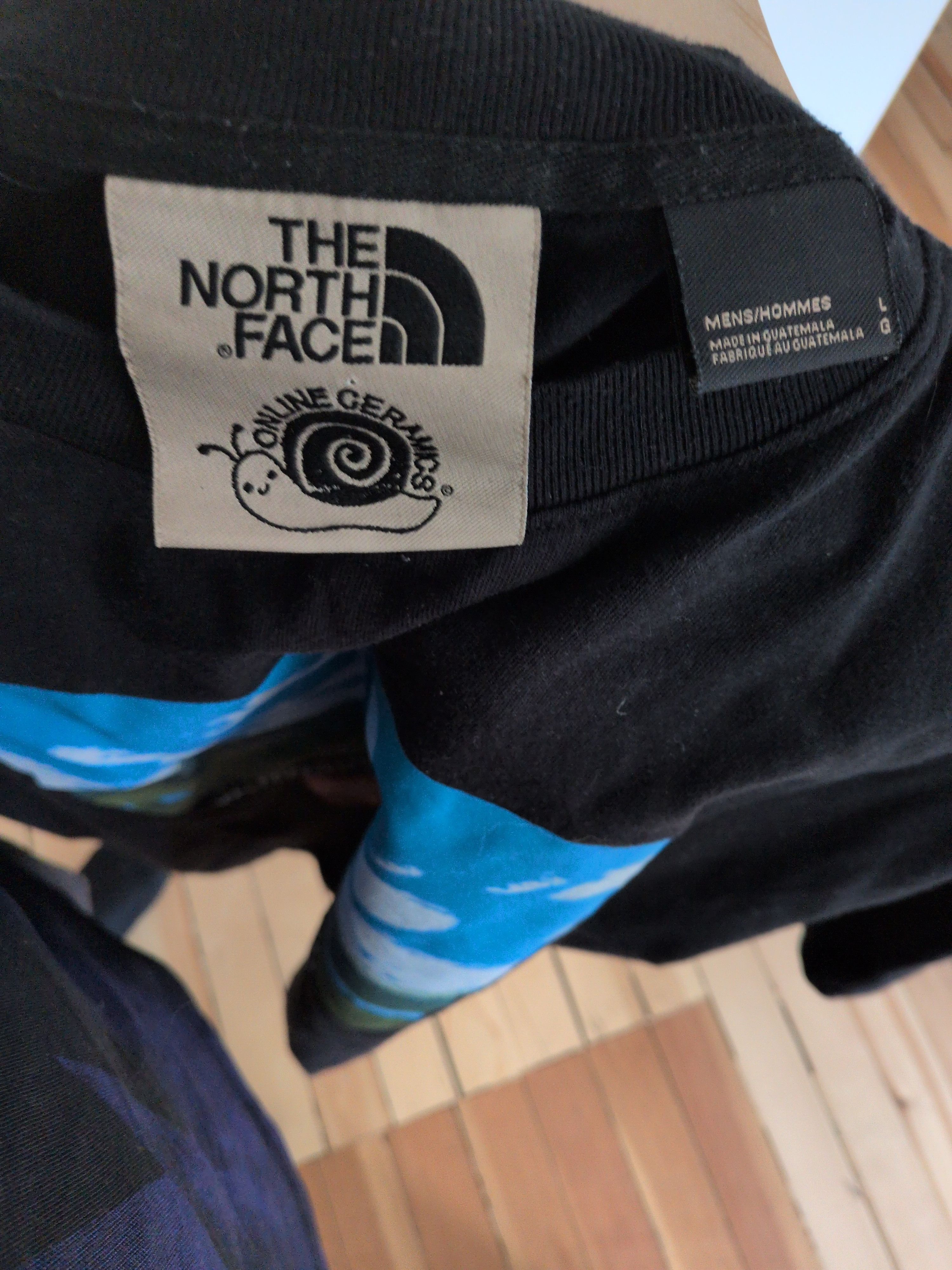 Online Ceramics × The North Face North Face x Online Ceramics Smile Cloud Tee Black Size US L / EU 52-54 / 3 - 3 Thumbnail