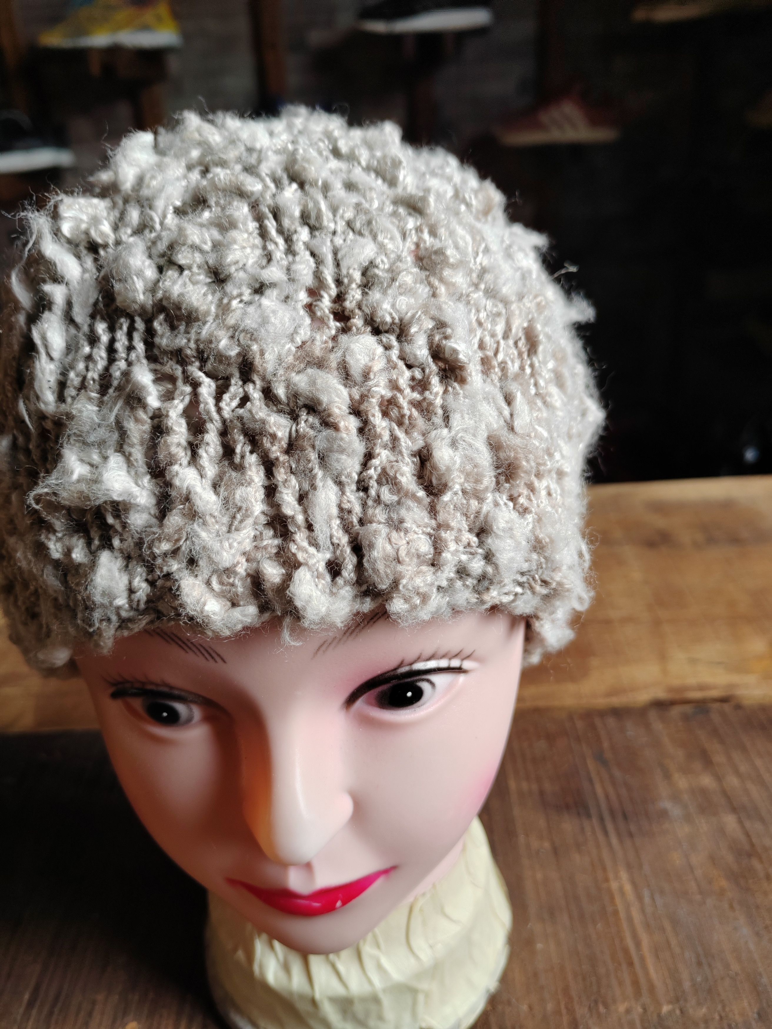 Japanese Brand Vintage Japanese Wool Fleece Snowcap Beanie Size ONE SIZE - 2 Thumbnail