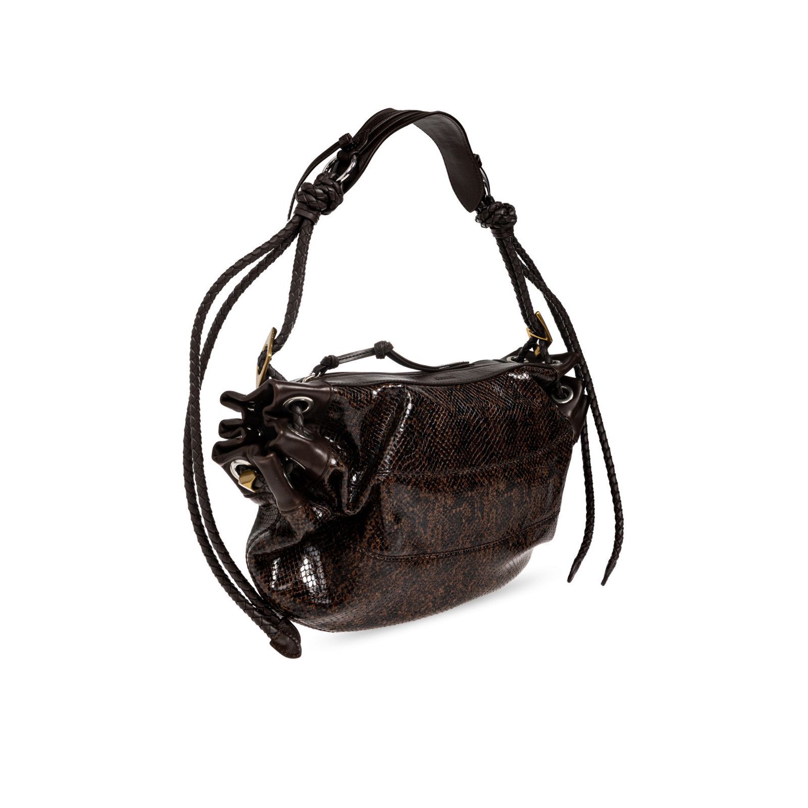 Isabel Marant ISABEL MARANT Maia Medium Mocha Shoulder Bag New & Authentic Size ONE SIZE - 3 Thumbnail