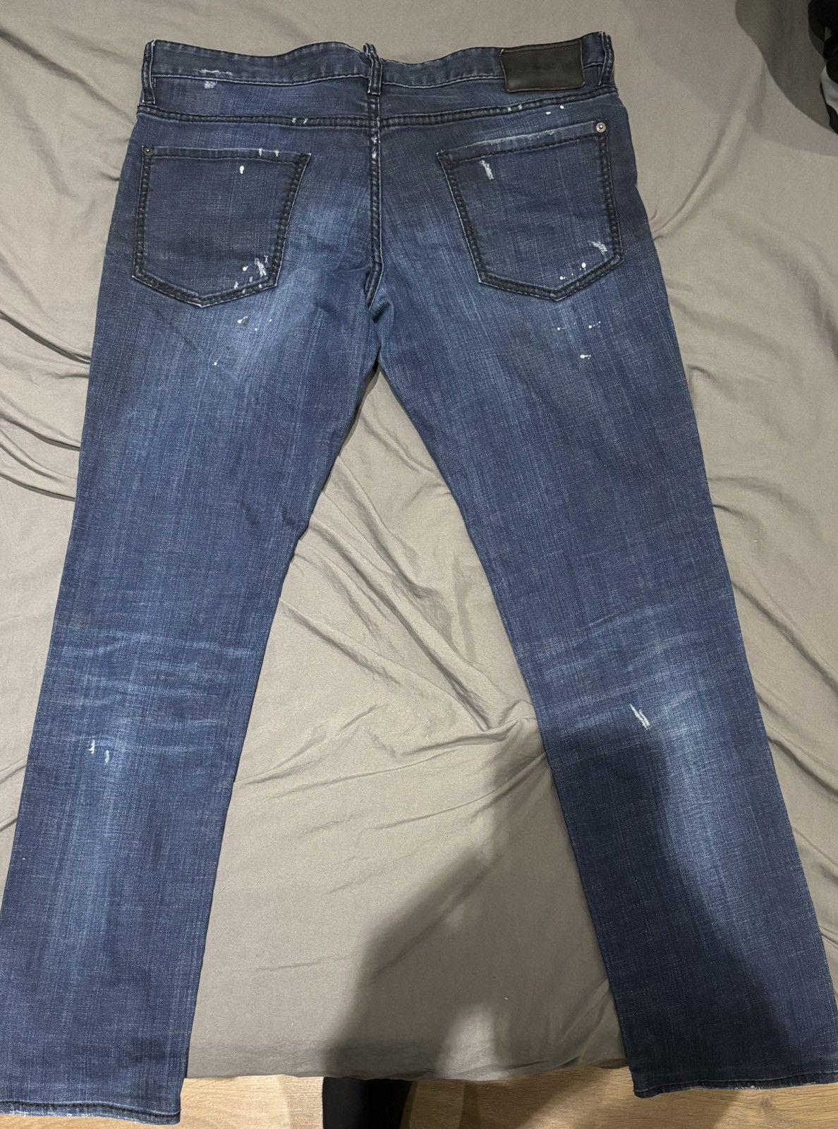 Dsquared2 Dsquared2 Distressed Slim Fit Jeans Size US 38 / EU 54 - 2 Thumbnail