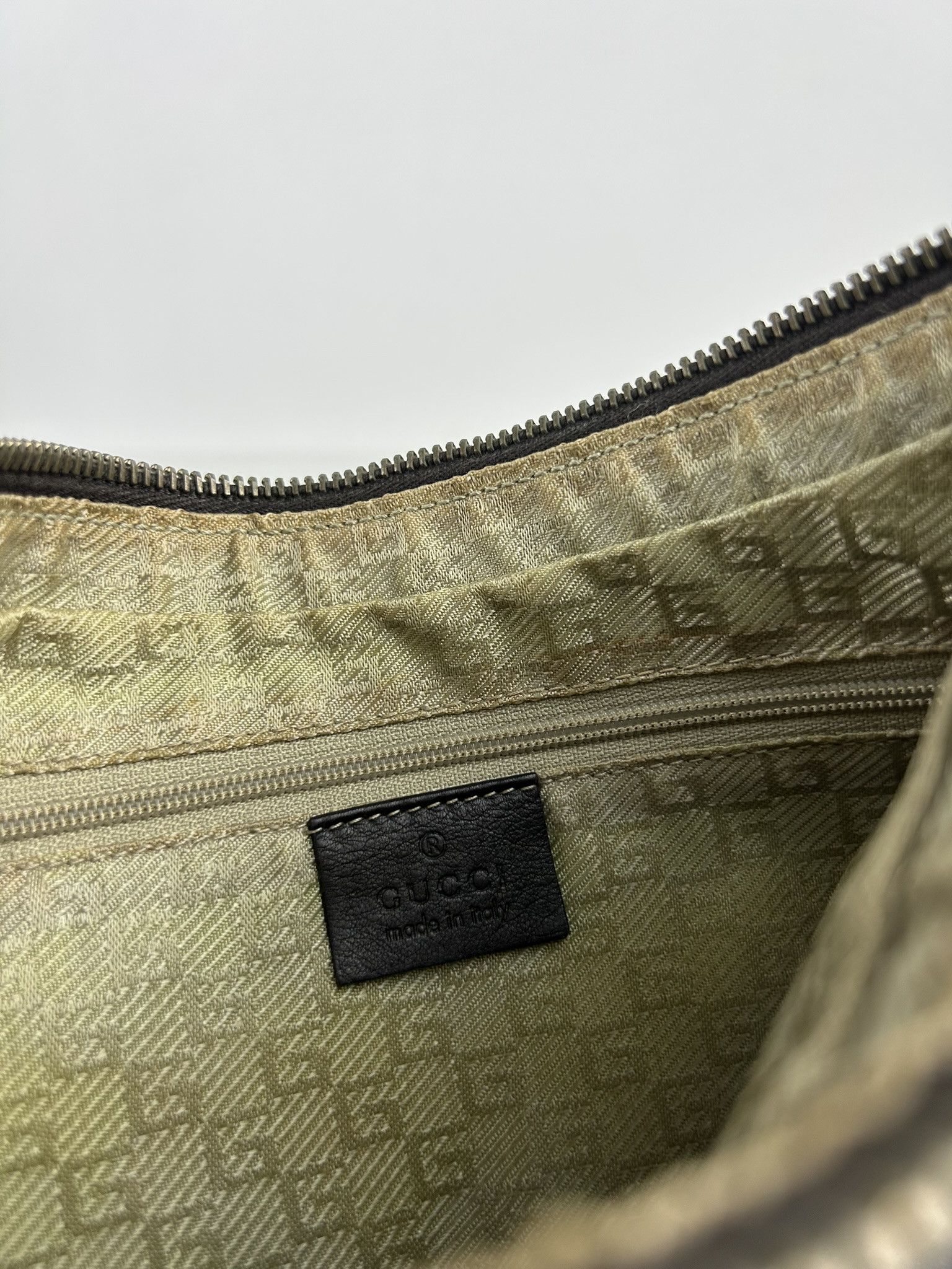 Gucci Vintage Gucci leather shoulder bag Size ONE SIZE - 19 Thumbnail