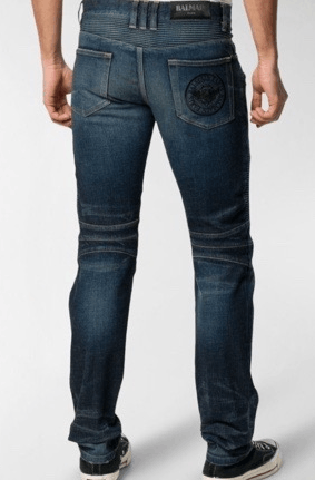 Balmain balmain men's biker jeans size 31 Size US 31 - 3 Thumbnail