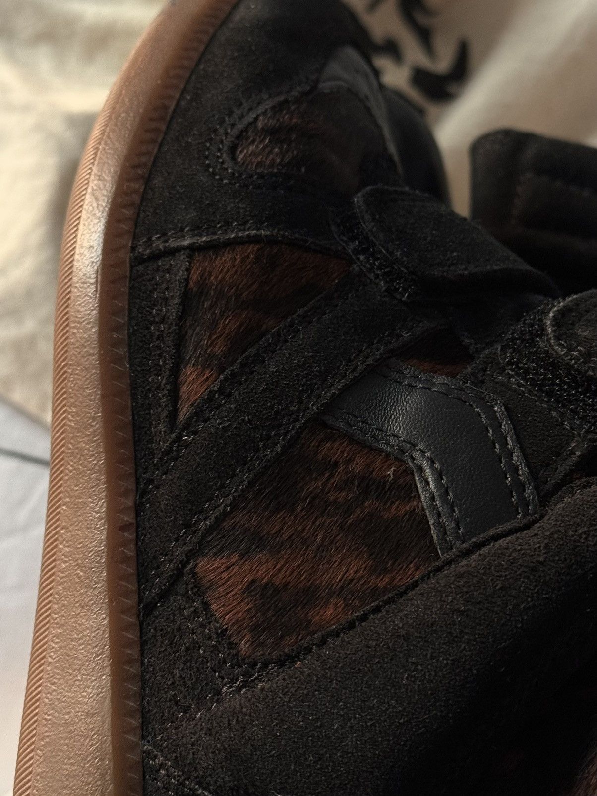 Isabel Marant Isabel Marant Bekett sneakers shoes Washed Black Suede Wedge Size US 7 / IT 37 - 13 Thumbnail