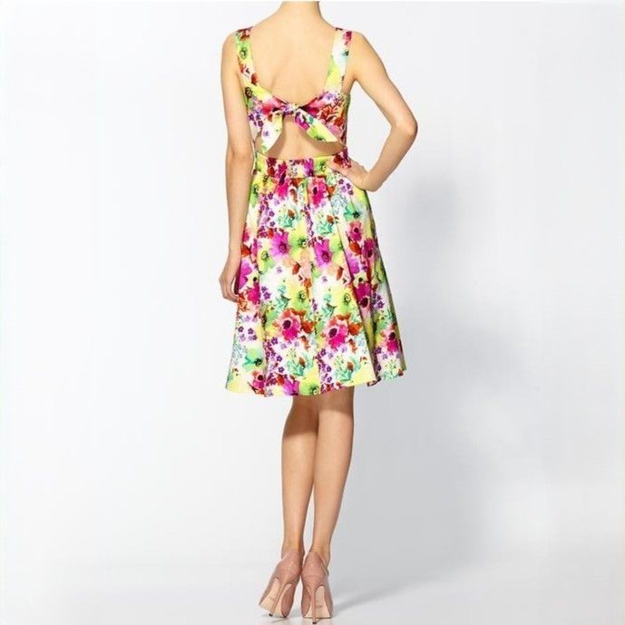 Other Rhyme and Echo Los Angeles Secret Garden Floral Dress Size M / US 6-8 / IT 42-44 - 2 Thumbnail