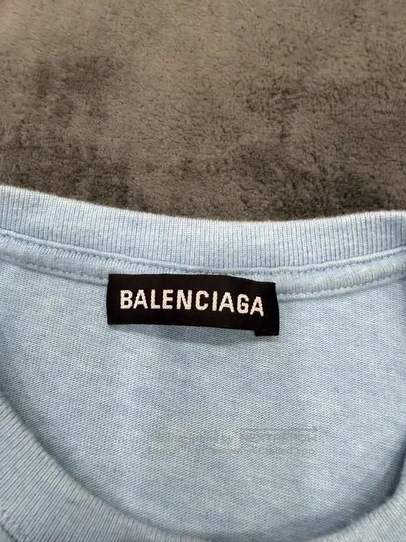 Balenciaga Balenciaga Letter Printed Round Neck Casual Loose Fit Shor Size US S / EU 44-46 / 1 - 3 Thumbnail