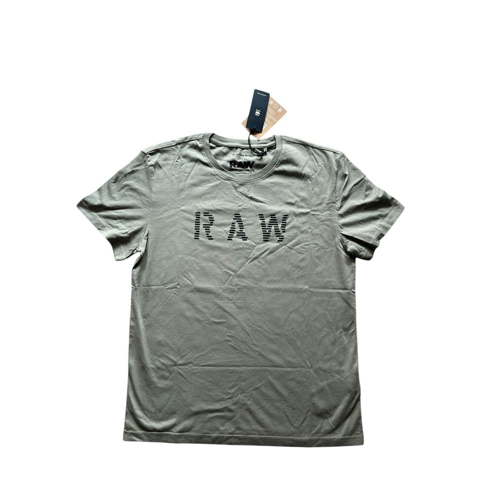 G-Star G-Star Raw Mens Logo Tee Shamrock T-Shirt $60 Size S Size US S / EU 44-46 / 1 - 1 Thumbnail