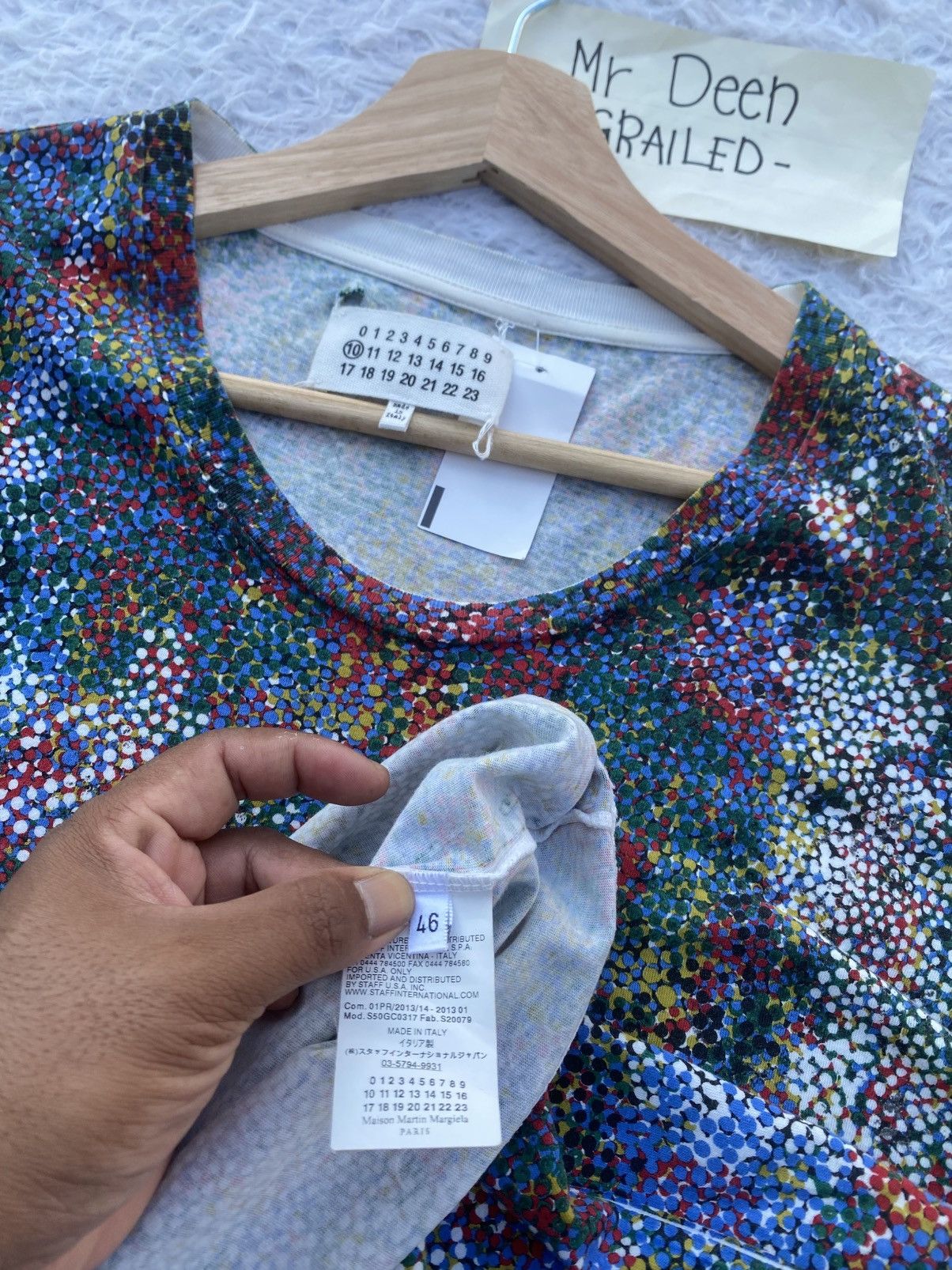 Maison Margiela Rare Maison Martin Margiela Dot Color Paints Tshirt Size US S / EU 44-46 / 1 - 15 Thumbnail
