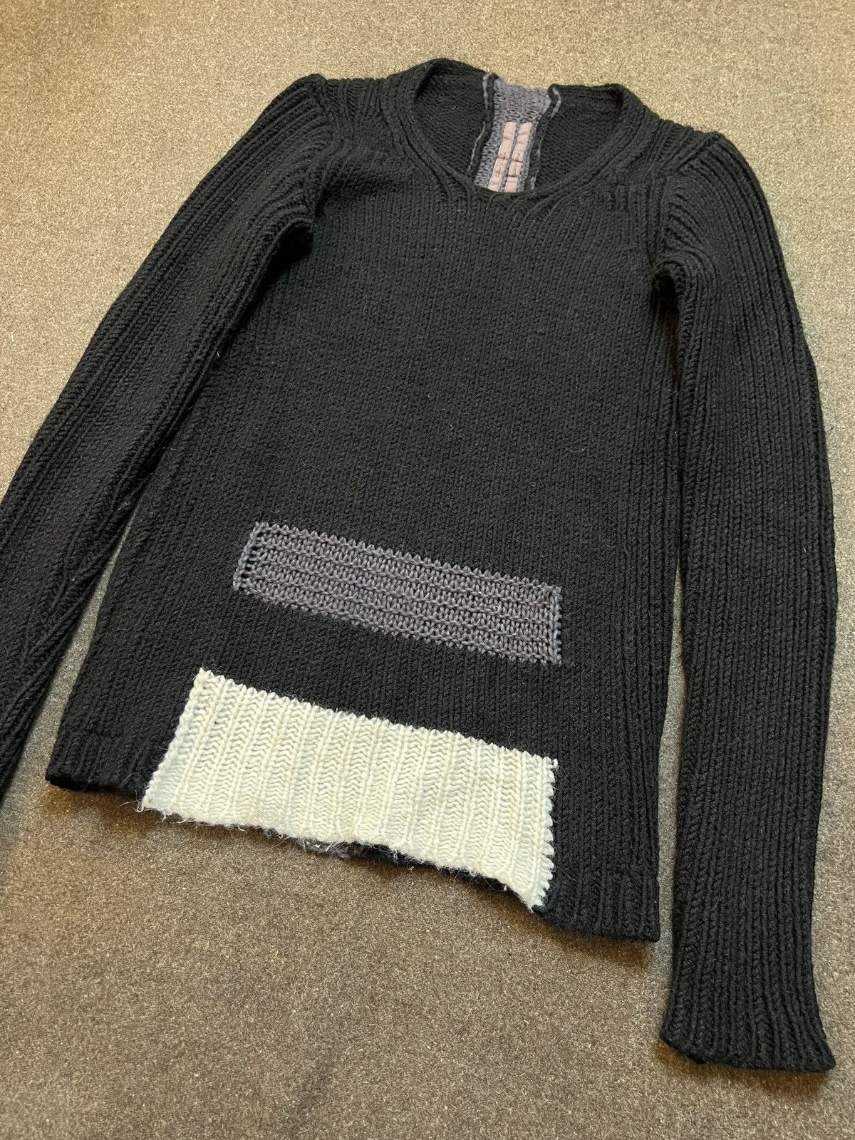 Rick Owens Rick Owens FW13 Geometric Knit Sweater Size US M / EU 48-50 / 2 - 3 Thumbnail