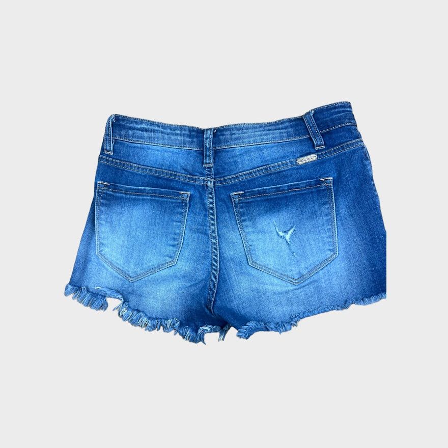 Nordstrom KanCun Daphne Mid Rise Shorts | Medium | Frayed Hem Size 28" / US 6 / IT 42 - 4 Thumbnail
