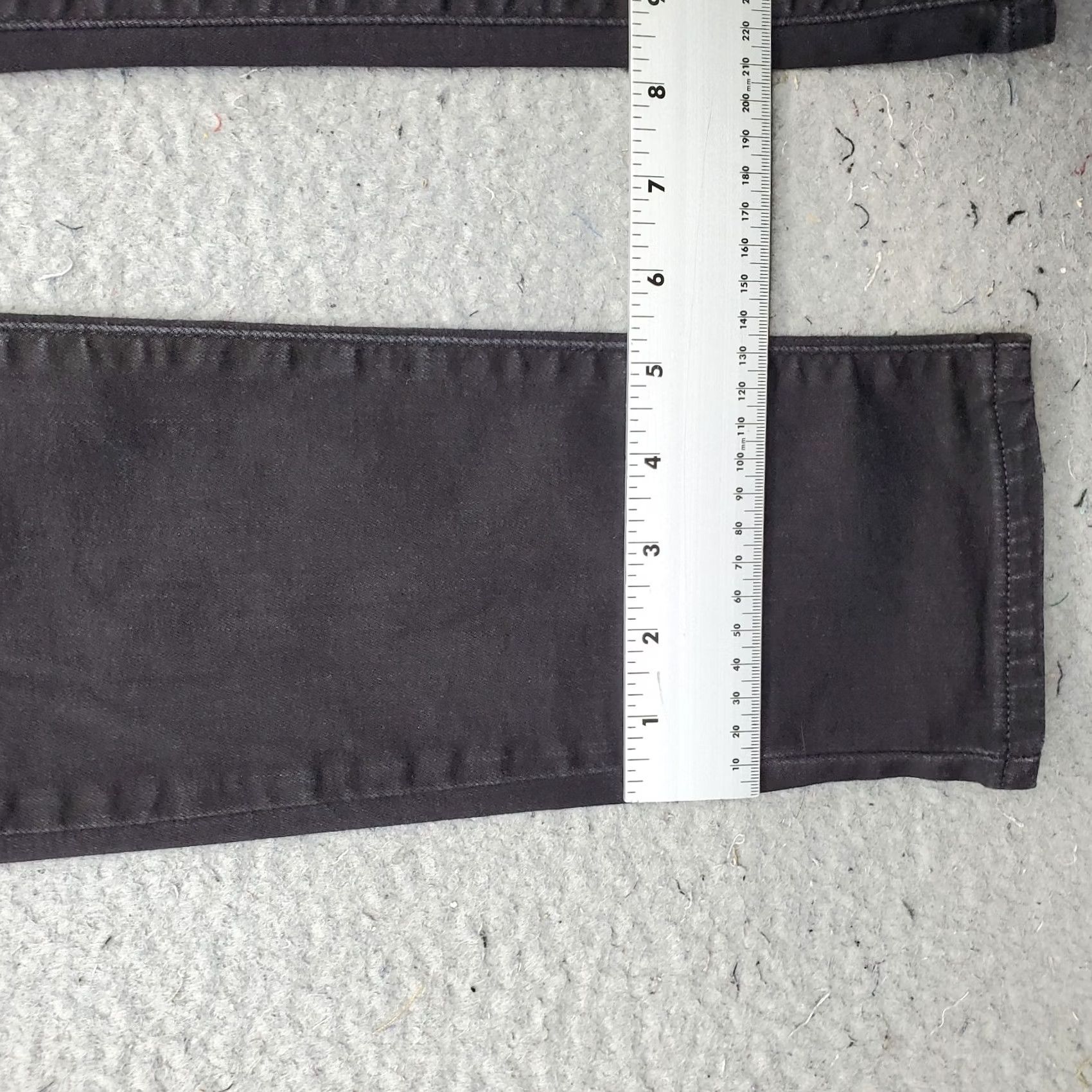 Levi's Levi's 721 Skinny Jeans Womens Black Denim High Rise Stretch Streetwear Size 24" / US 00 / IT 34 - 5 Thumbnail