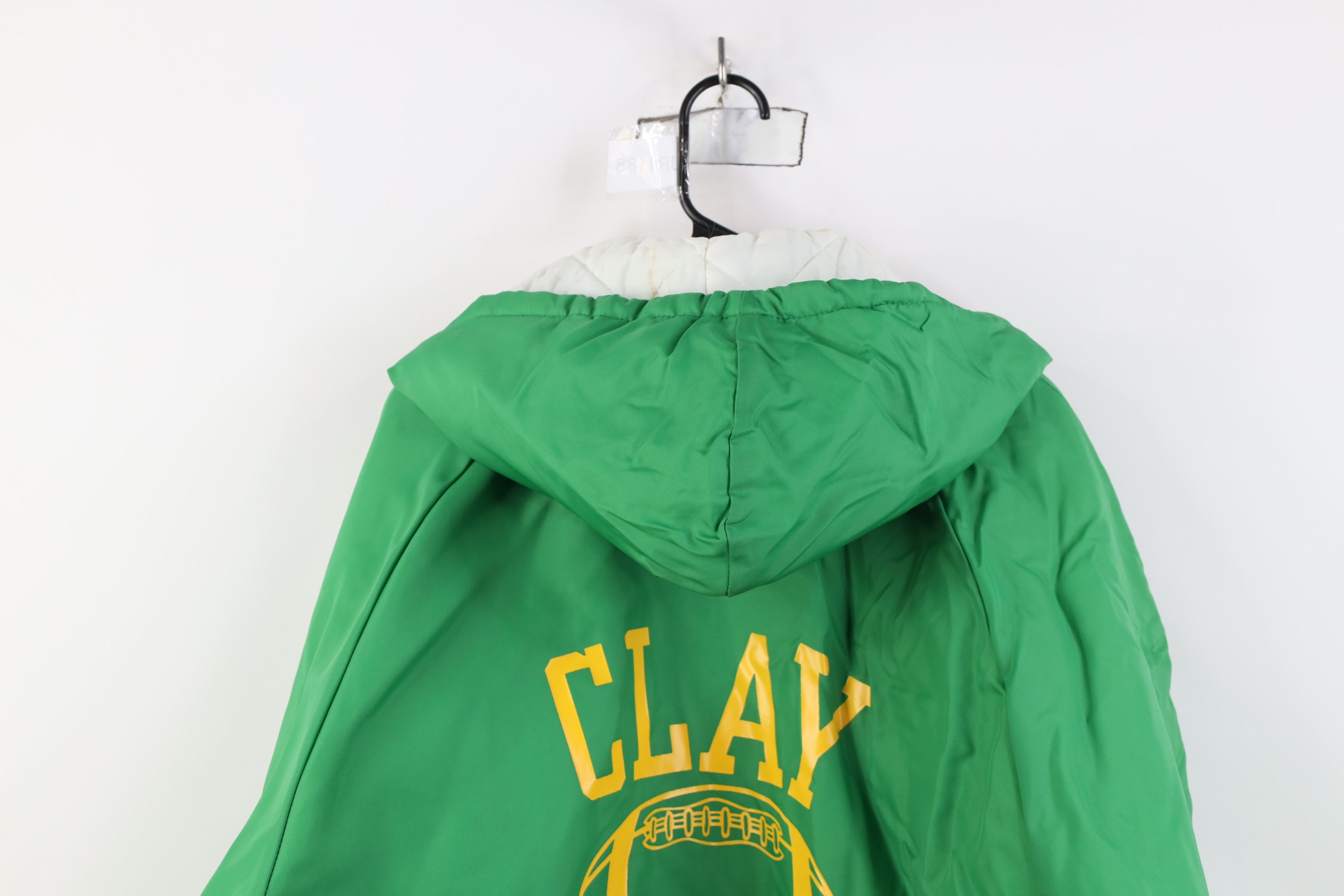 Vintage Vintage 70s Streetwear Hooded Parka Jacket Green USA Size US L / EU 52-54 / 3 - 14 Thumbnail