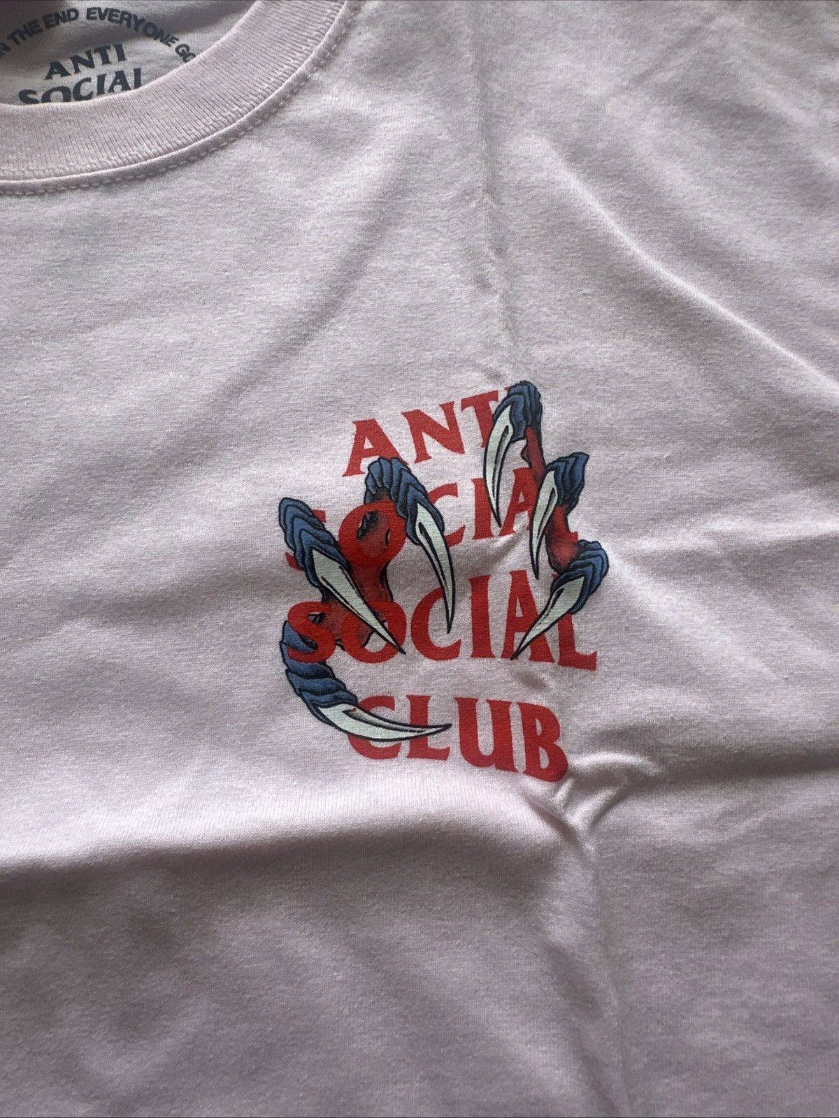 Anti Social Social Club Anti Social Social Club Double Dragon Tee Pink/Black Size M Size US M / EU 48-50 / 2 - 2 Thumbnail
