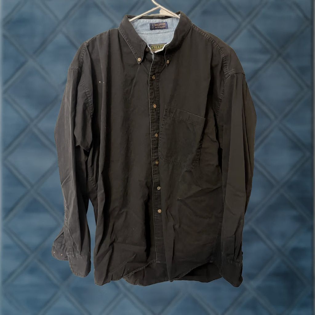 Chaps VTG Chaps Ralph Lauren Shirt Men’s Ramie Cotton Button Down Pocket Sz 16.5 Size US L / EU 52-54 / 3 - 1 Thumbnail