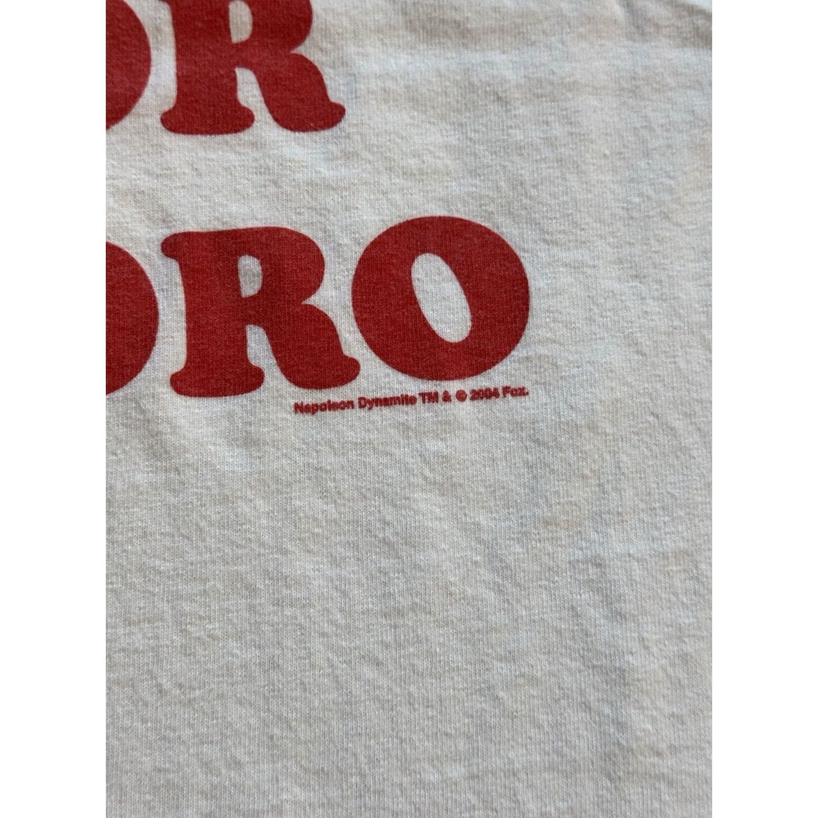 Vintage Vintage Napoleon Dynamite Vote For Pedro Ringer T Shirt XL Movie Promo FOX 2004 Size US XL / EU 56 / 4 - 3 Thumbnail