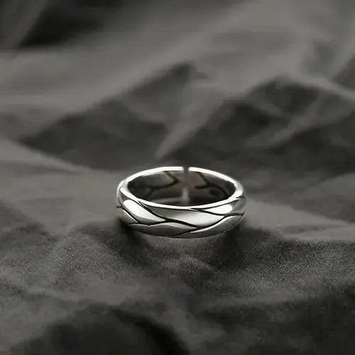 Designer × Jewelry Classic Punk Ring Size ONE SIZE - 1 Thumbnail
