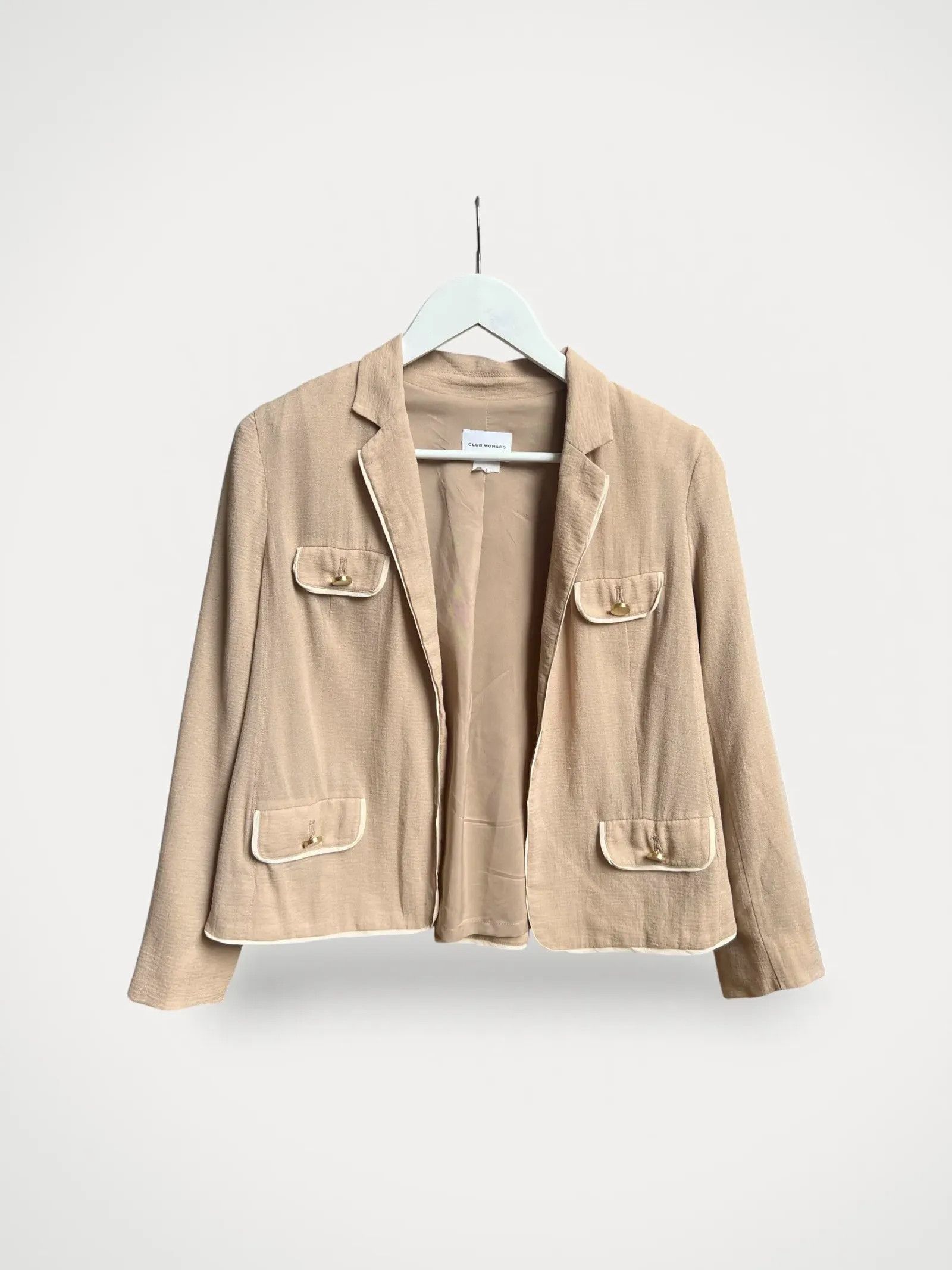 Club Monaco Club Monaco Blazer Size S / US 4 / IT 40 - 1 Thumbnail