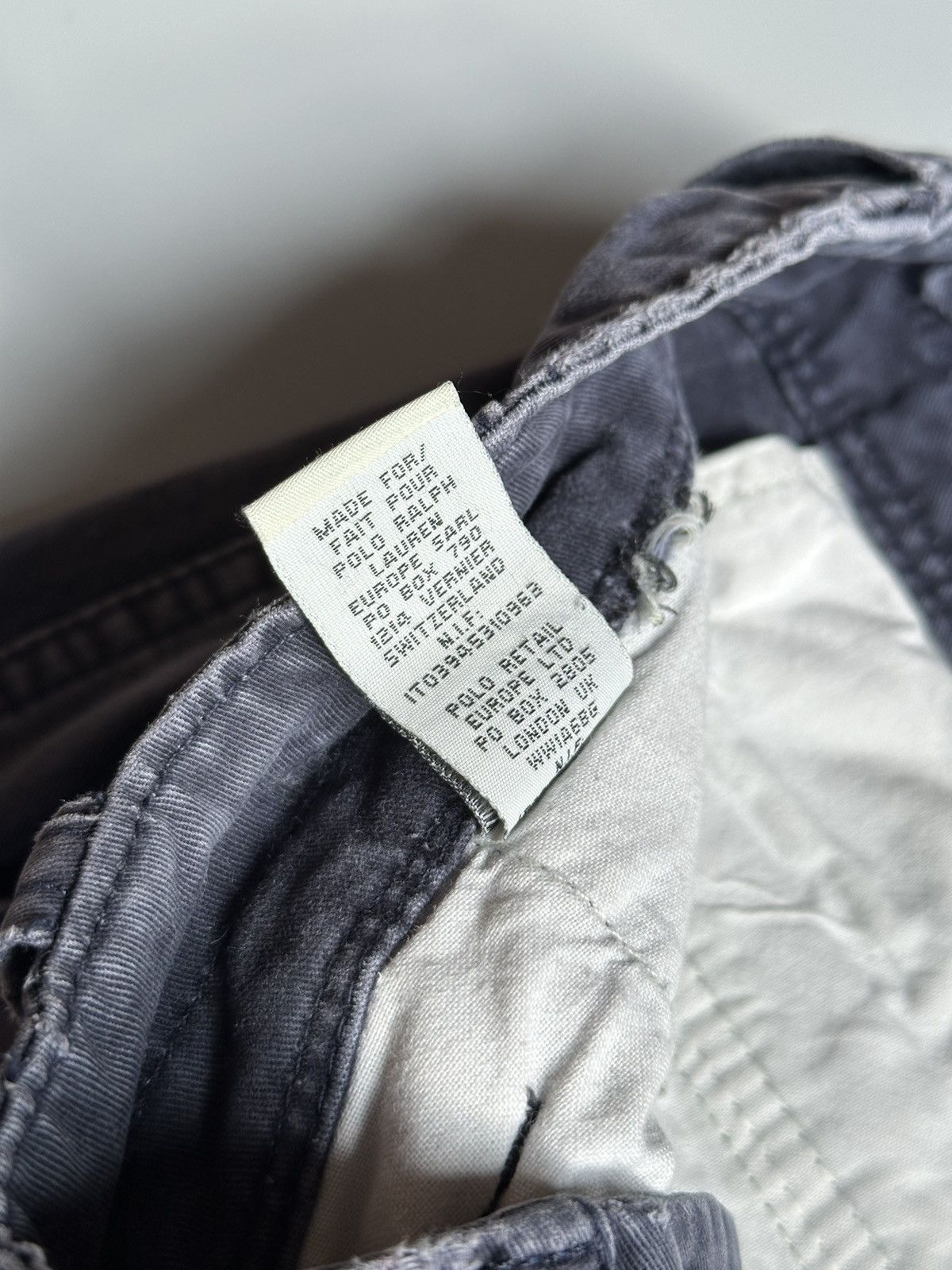 Other VTG Polo Jeans Co Ralph Lauren Military Cargo Pants 34x32 Size US 34 / EU 50 - 10 Thumbnail