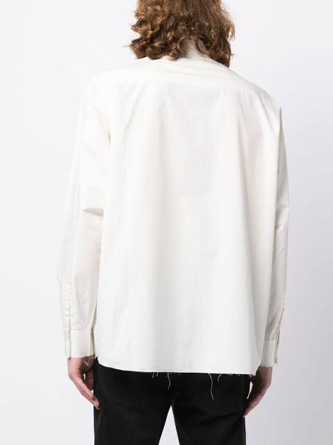 C2H4 Raw Edge Button Shirt Size US S / EU 44-46 / 1 - 2 Thumbnail