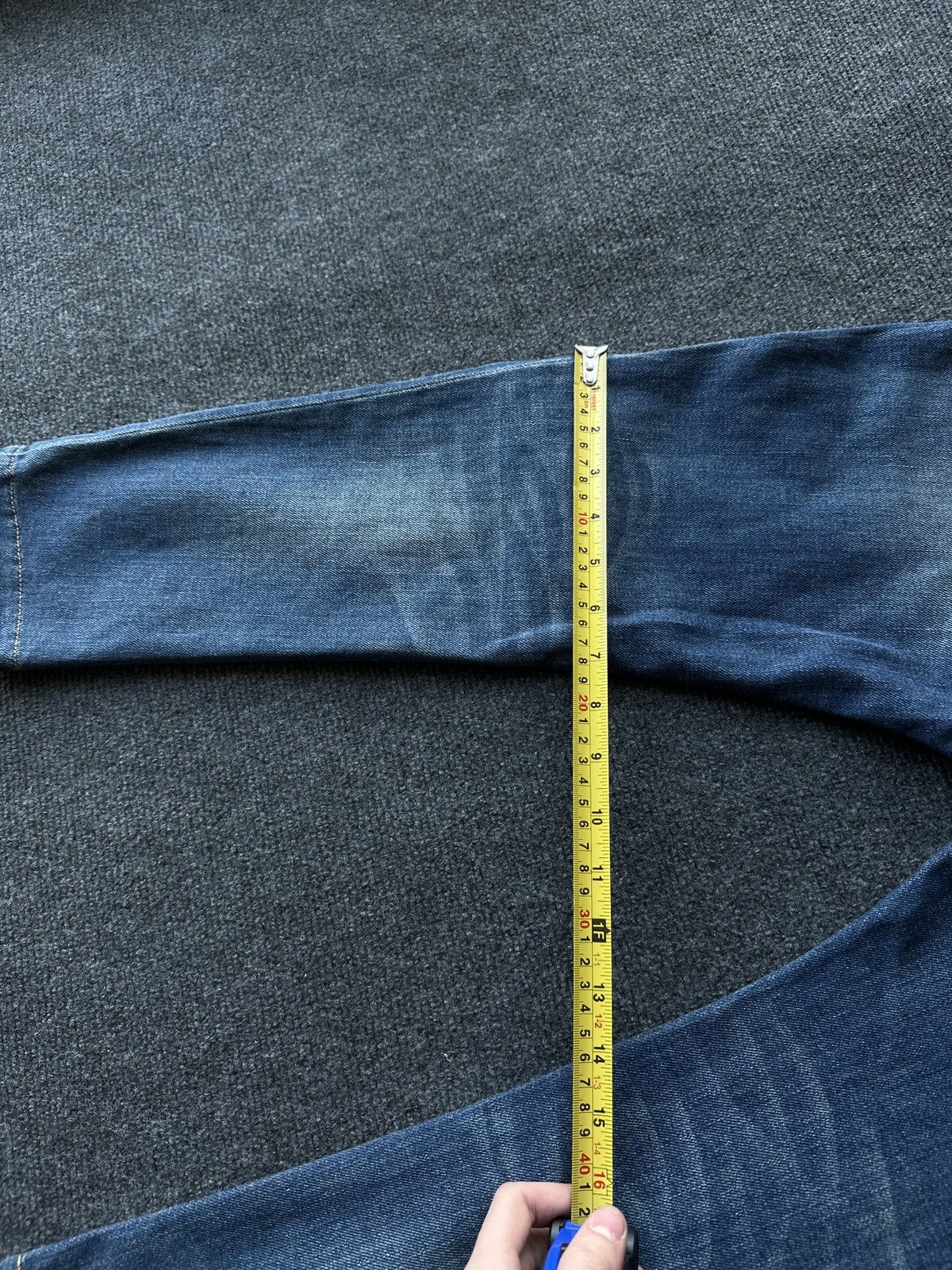 Diesel 🚨 DIESEL AVANT GARDE GOTHIC WOMEN JEANS LOGO IFSIXWASNINE Size 29" - 15 Thumbnail